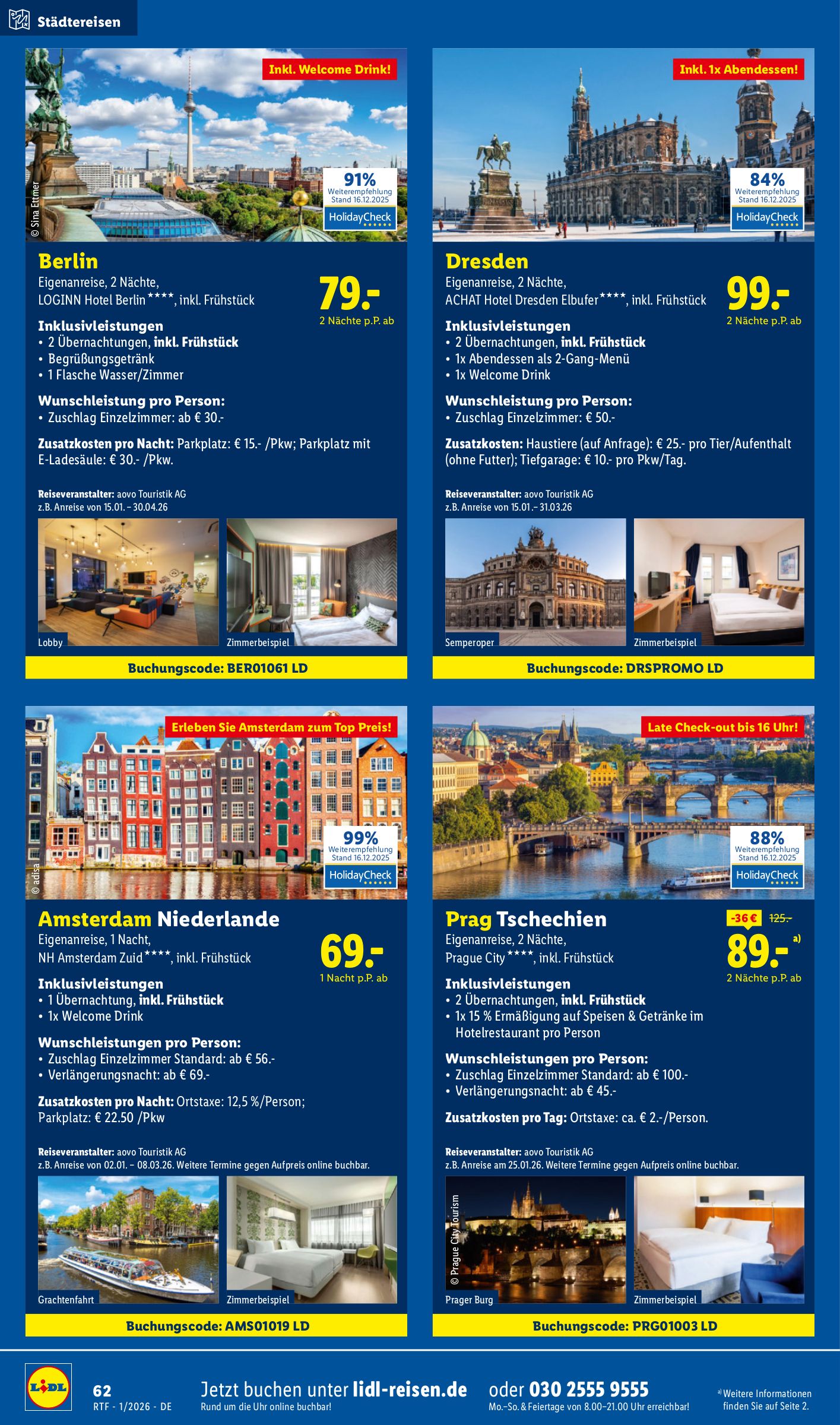 lidl - Lidl-reisen.de-Prospekt gültig vom 14.01. bis 01.02. - page: 62