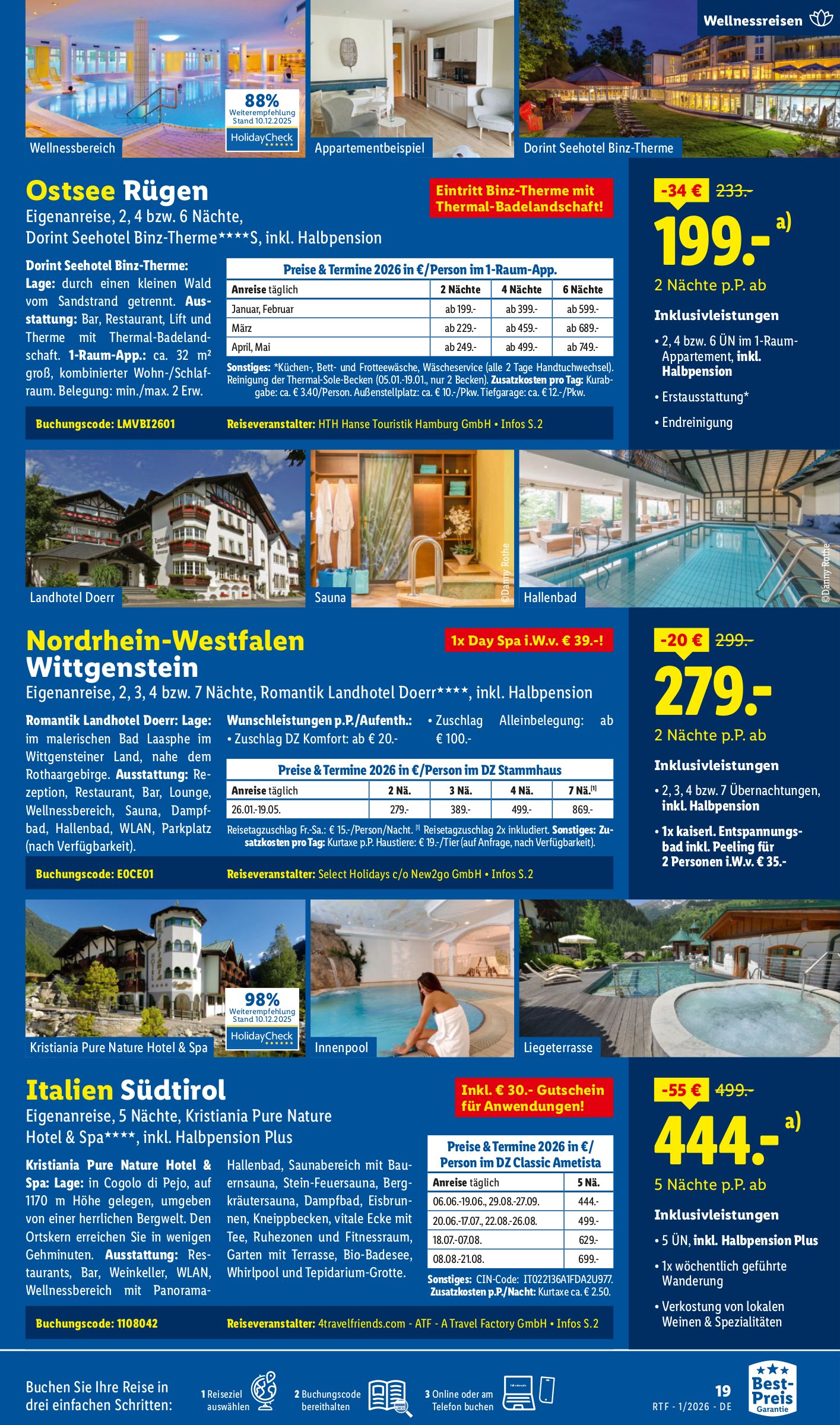 lidl - Lidl-reisen.de-Prospekt gültig vom 14.01. bis 01.02. - page: 19