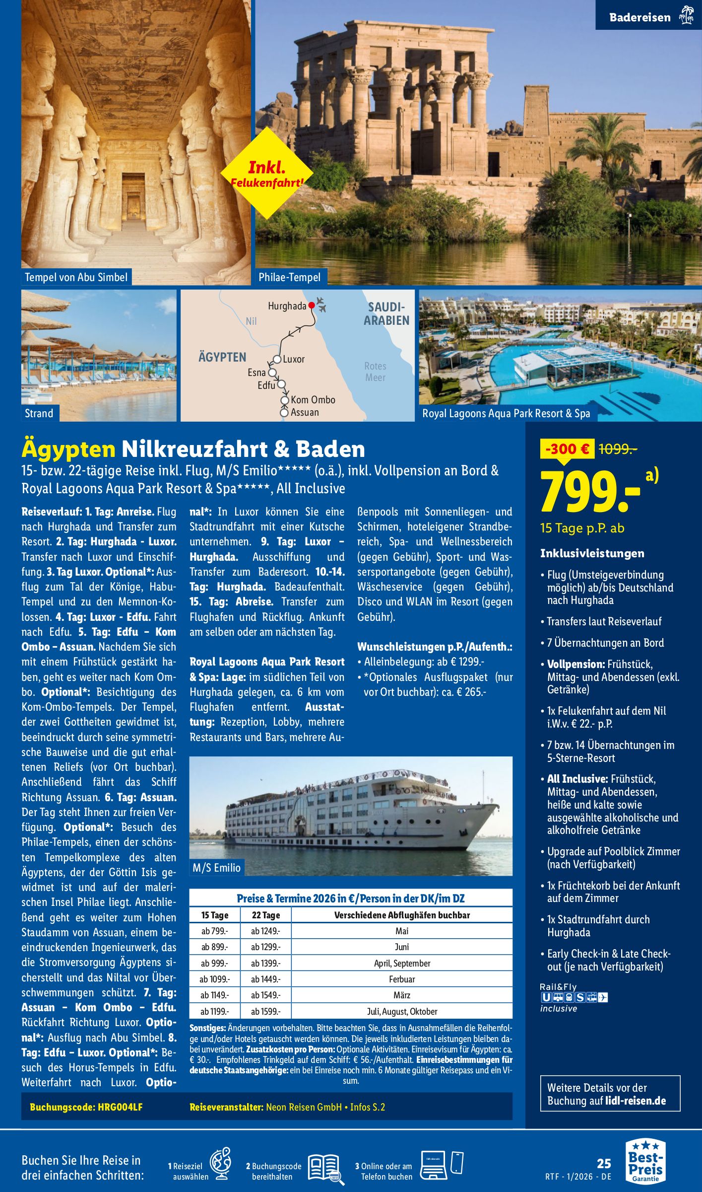 lidl - Lidl-reisen.de-Prospekt gültig vom 14.01. bis 01.02. - page: 25