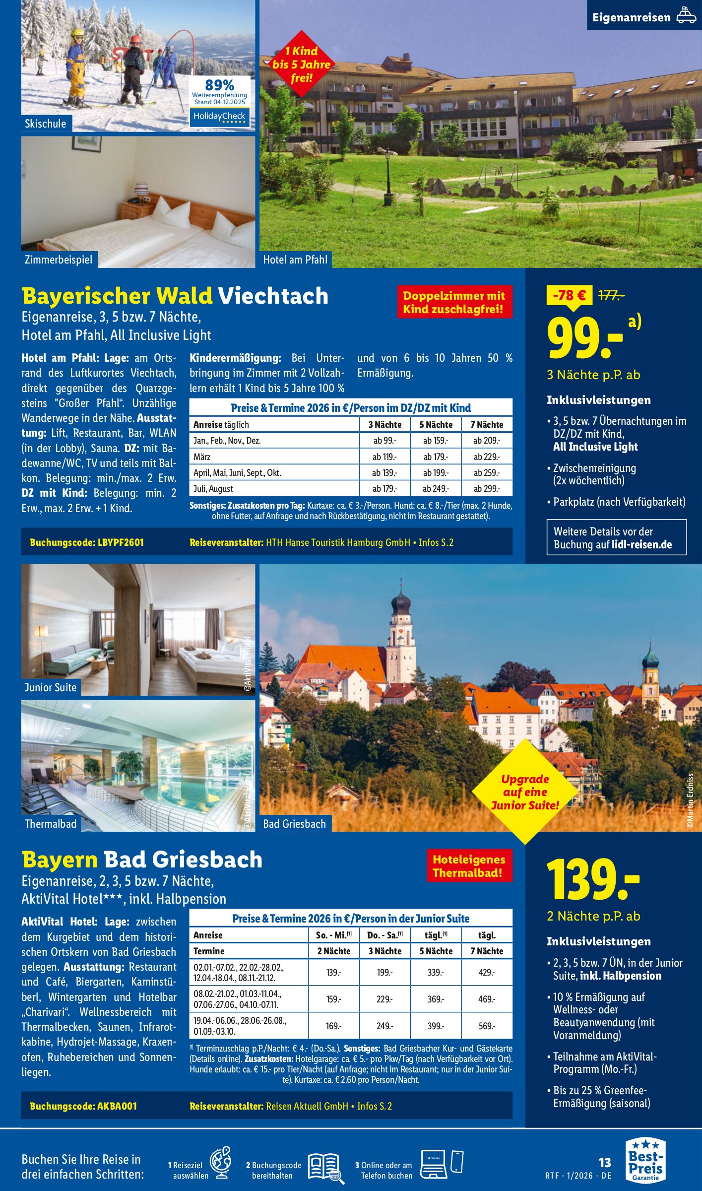 lidl - Lidl-reisen.de-Prospekt gültig vom 14.01. bis 01.02. - page: 13