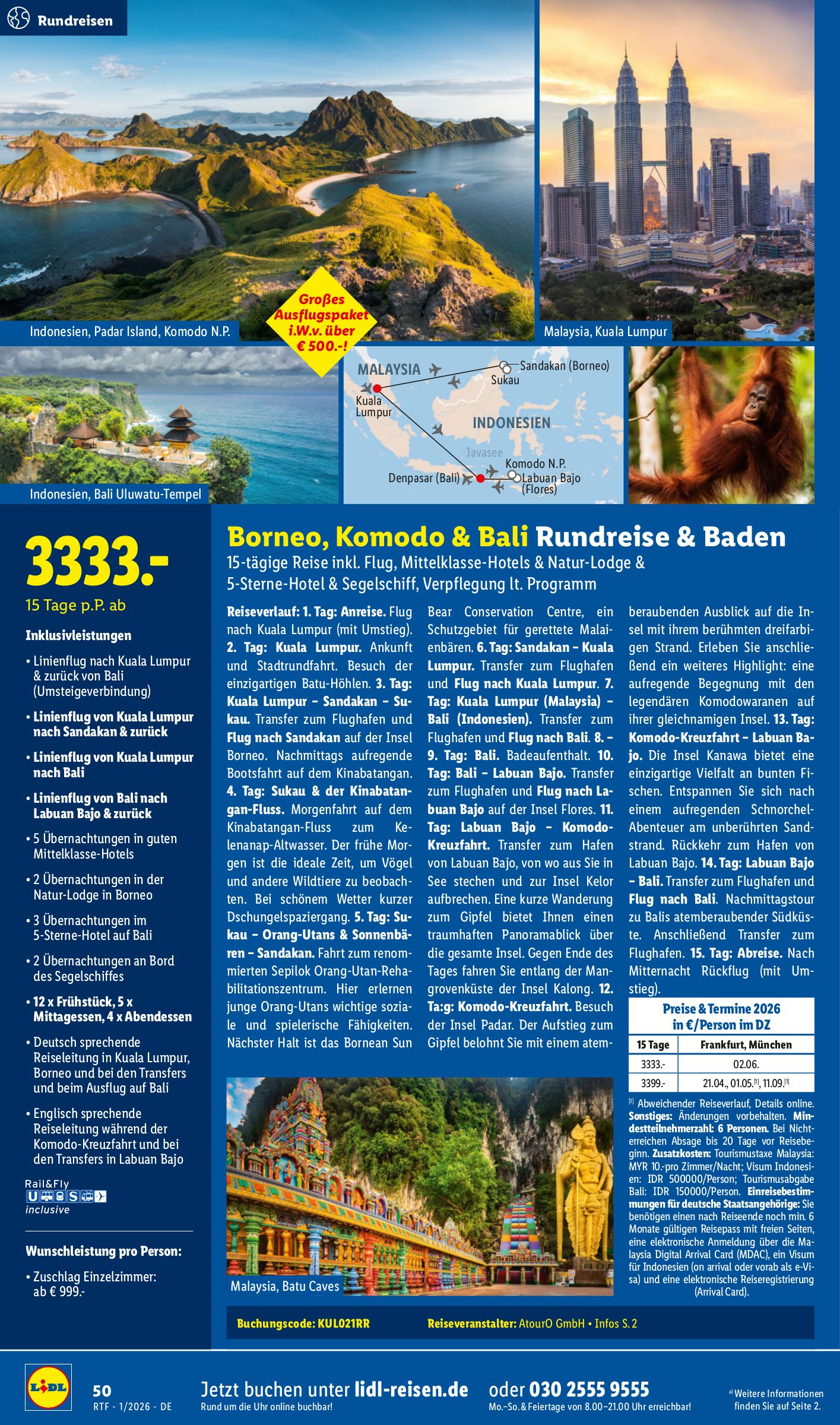 lidl - Lidl-reisen.de-Prospekt gültig vom 14.01. bis 01.02. - page: 50