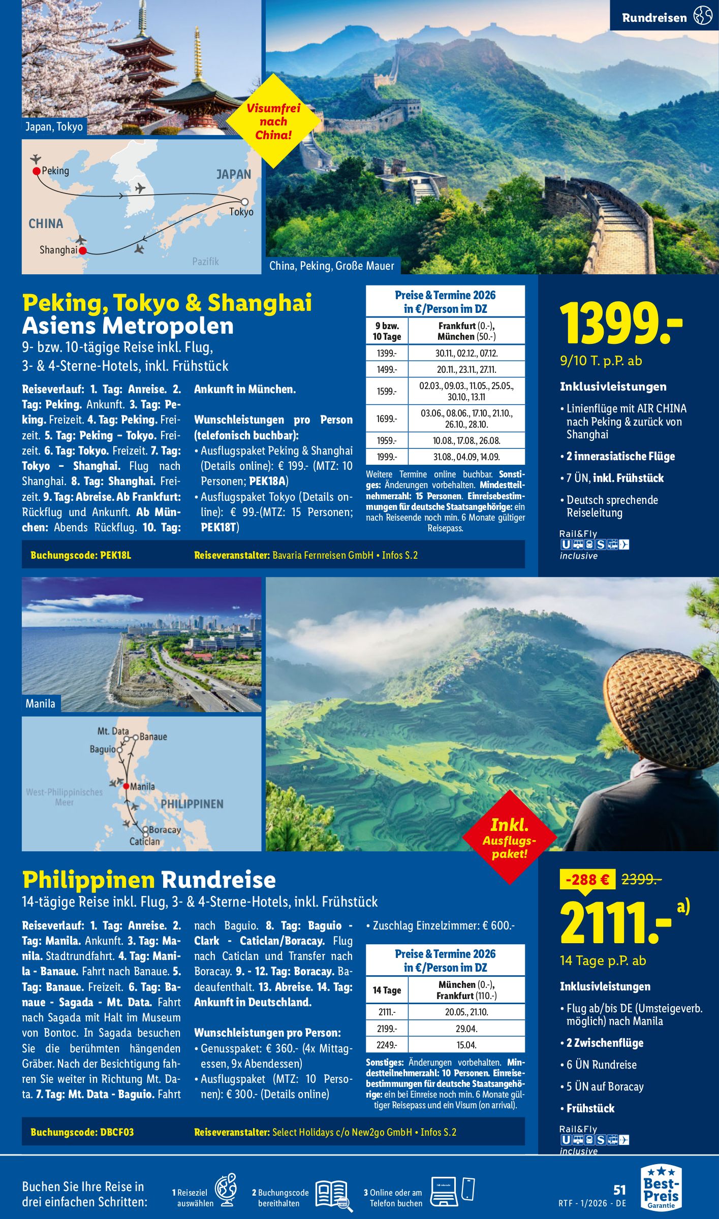 lidl - Lidl-reisen.de-Prospekt gültig vom 14.01. bis 01.02. - page: 51