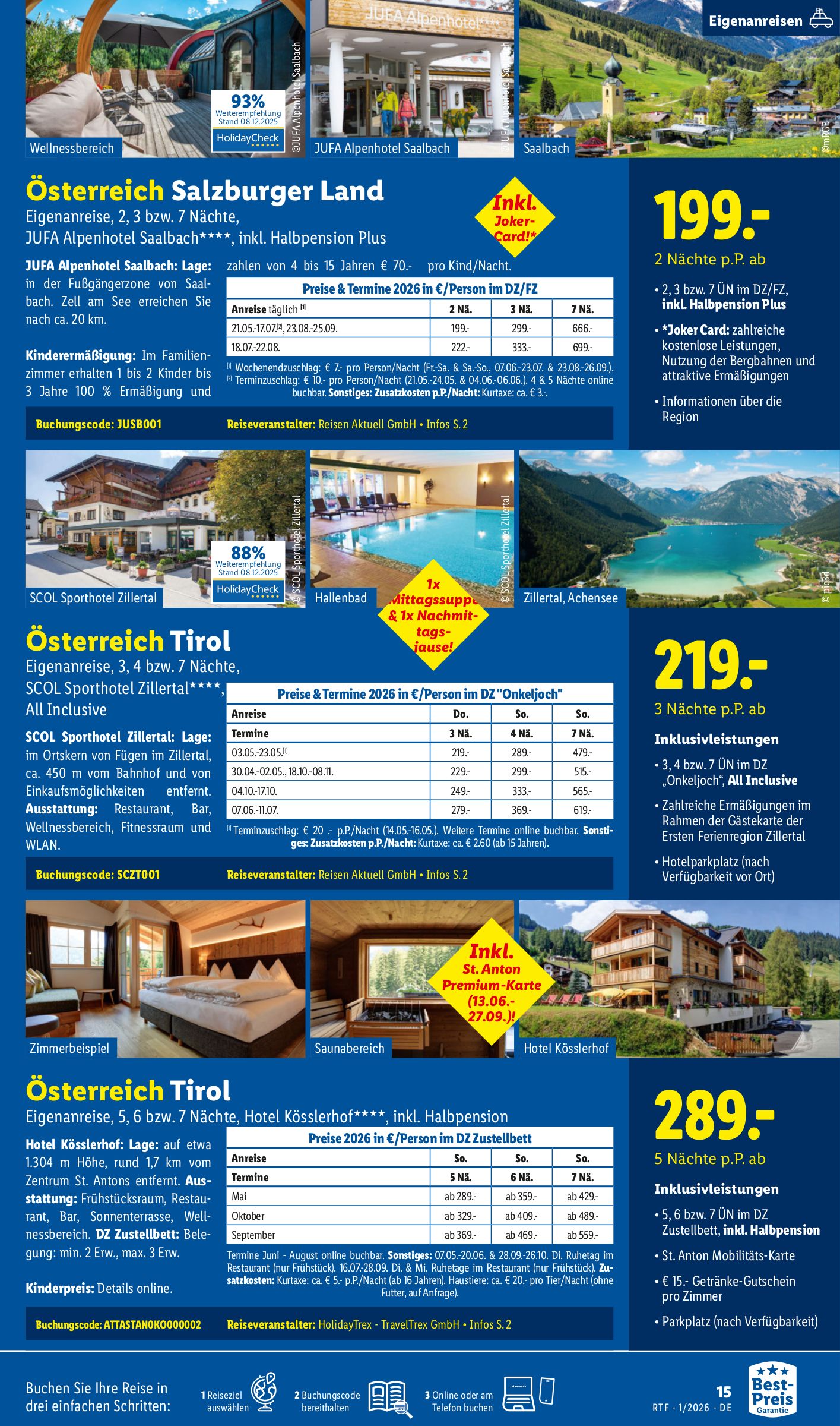 lidl - Lidl-reisen.de-Prospekt gültig vom 14.01. bis 01.02. - page: 15