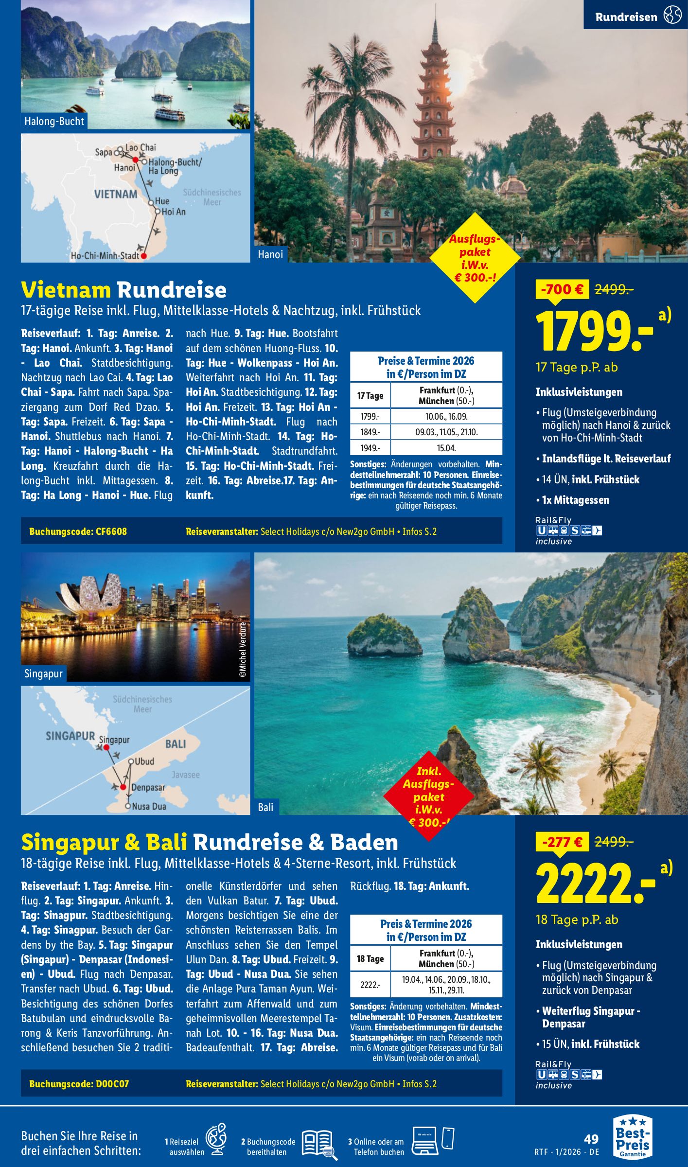 lidl - Lidl-reisen.de-Prospekt gültig vom 14.01. bis 01.02. - page: 49