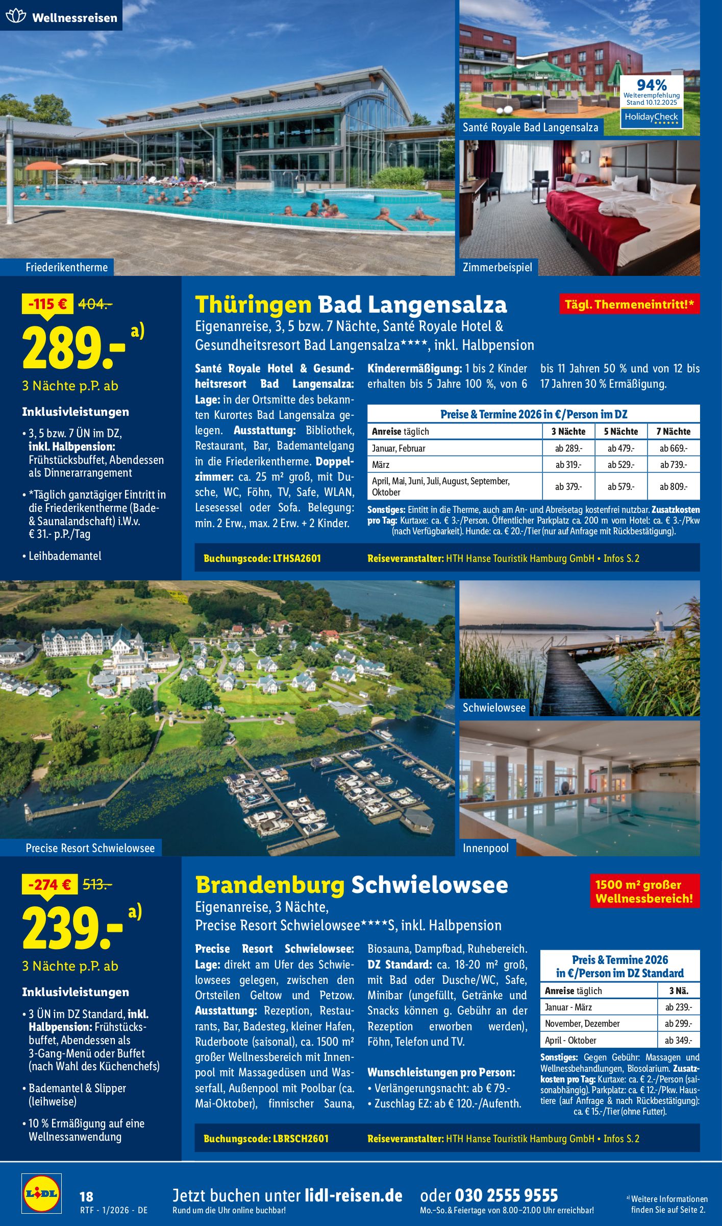 lidl - Lidl-reisen.de-Prospekt gültig vom 14.01. bis 01.02. - page: 18