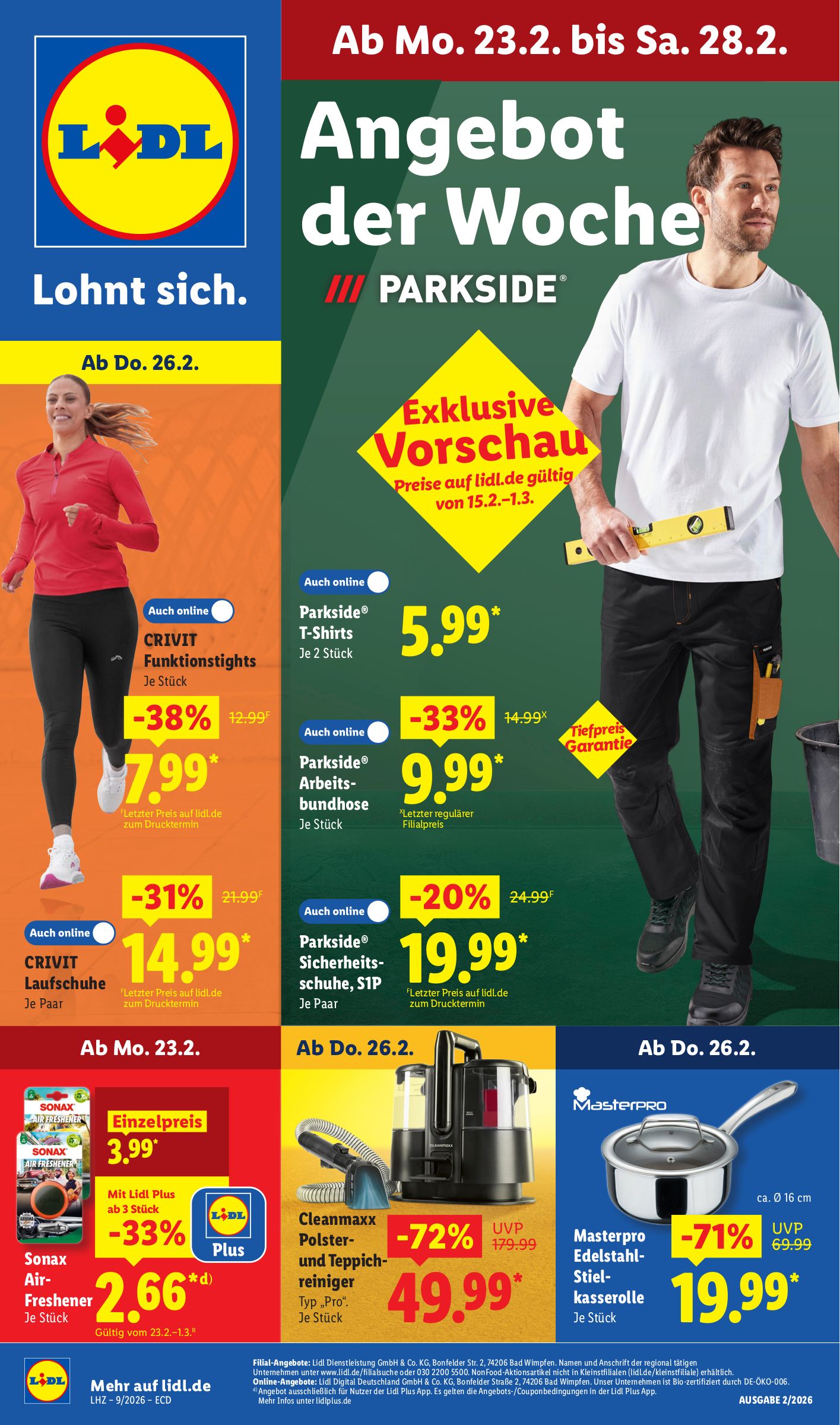 lidl - Lidl - Angebot der Woche-Prospekt gültig vom 23.02.2026 bis 28.02.2026