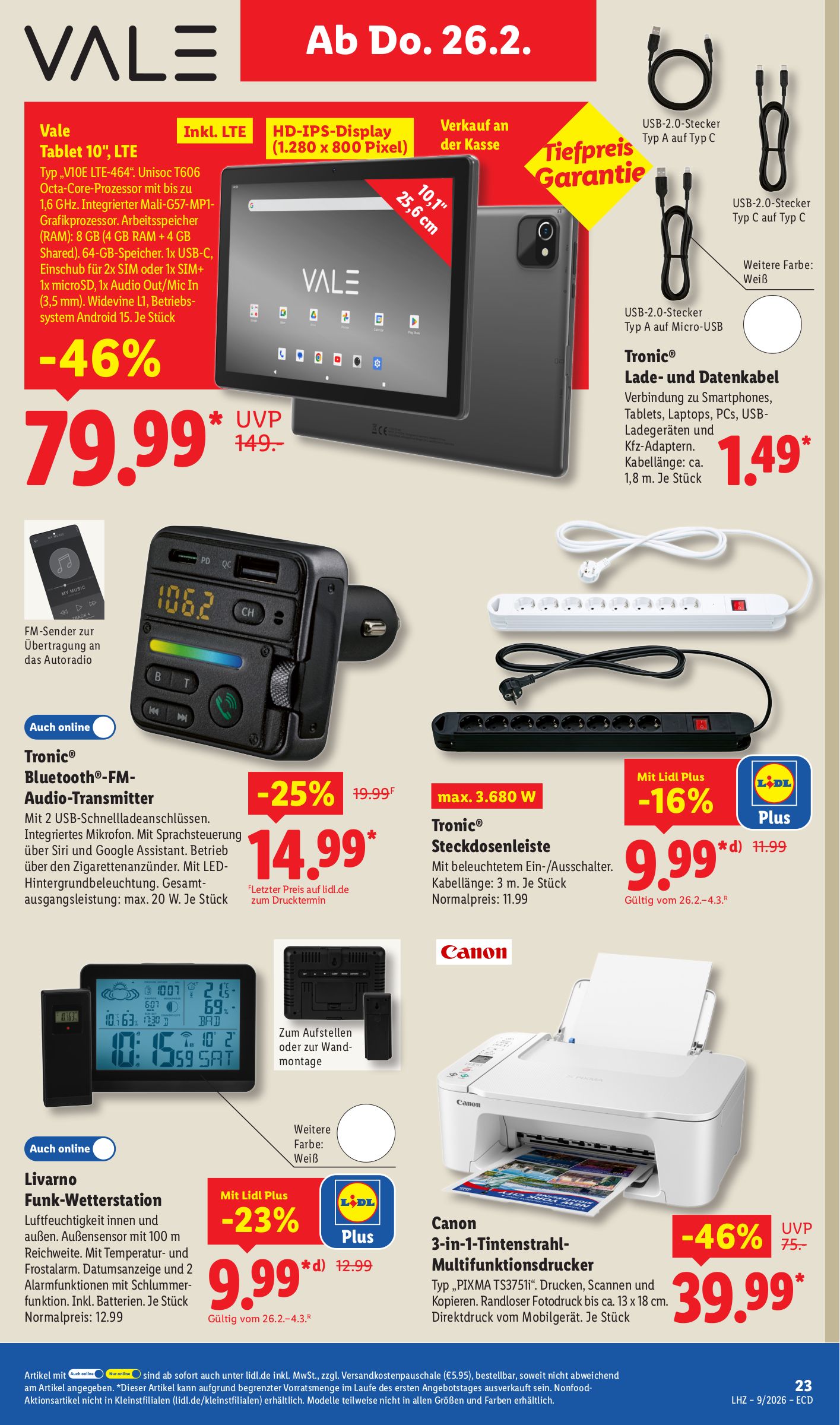 lidl - Lidl - Angebot der Woche-Prospekt gültig vom 23.02.2026 bis 28.02.2026 - page: 21