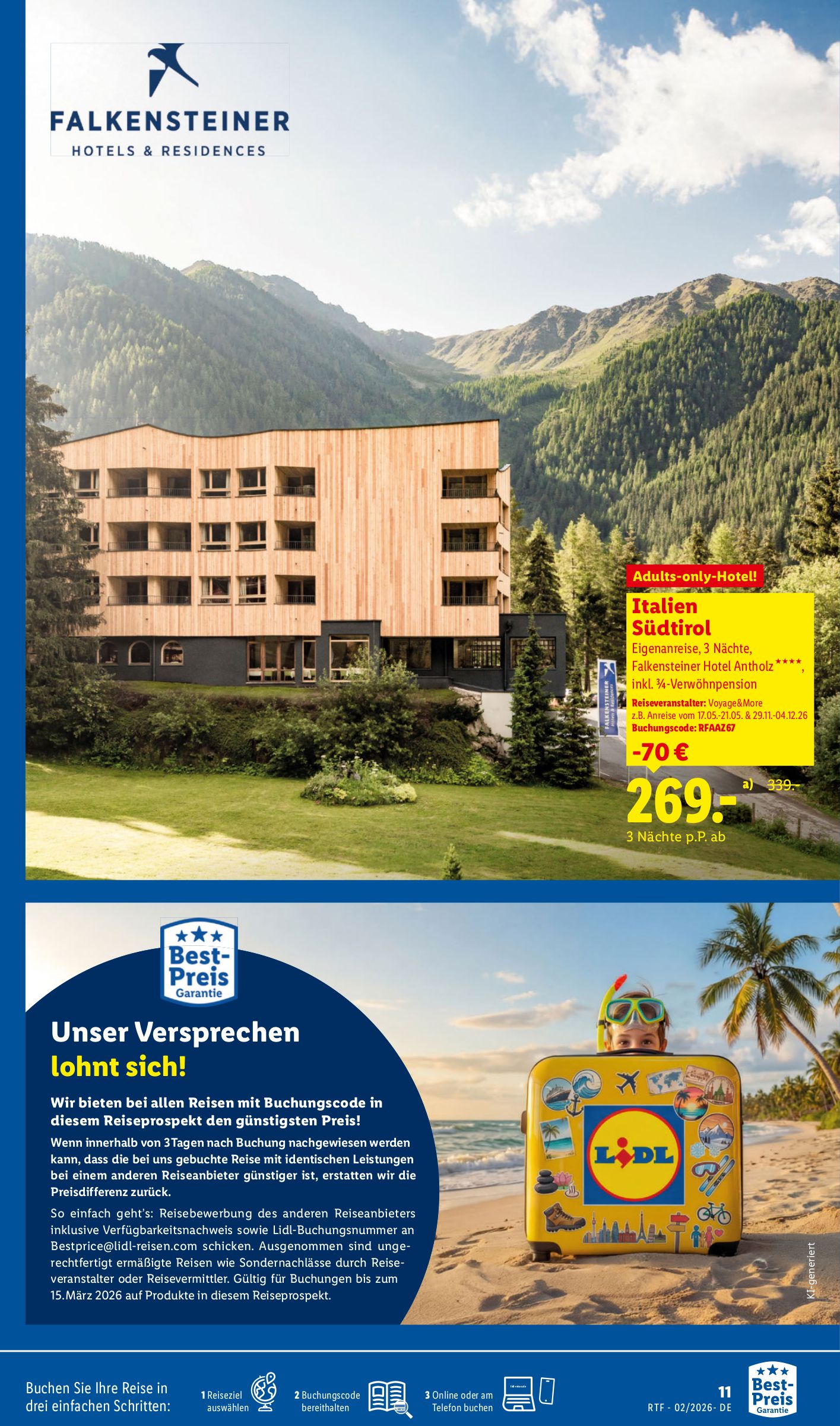 lidl - Lidl - Reisen-Prospekt gültig vom 14.02.2026 bis 15.03.2026 - page: 11