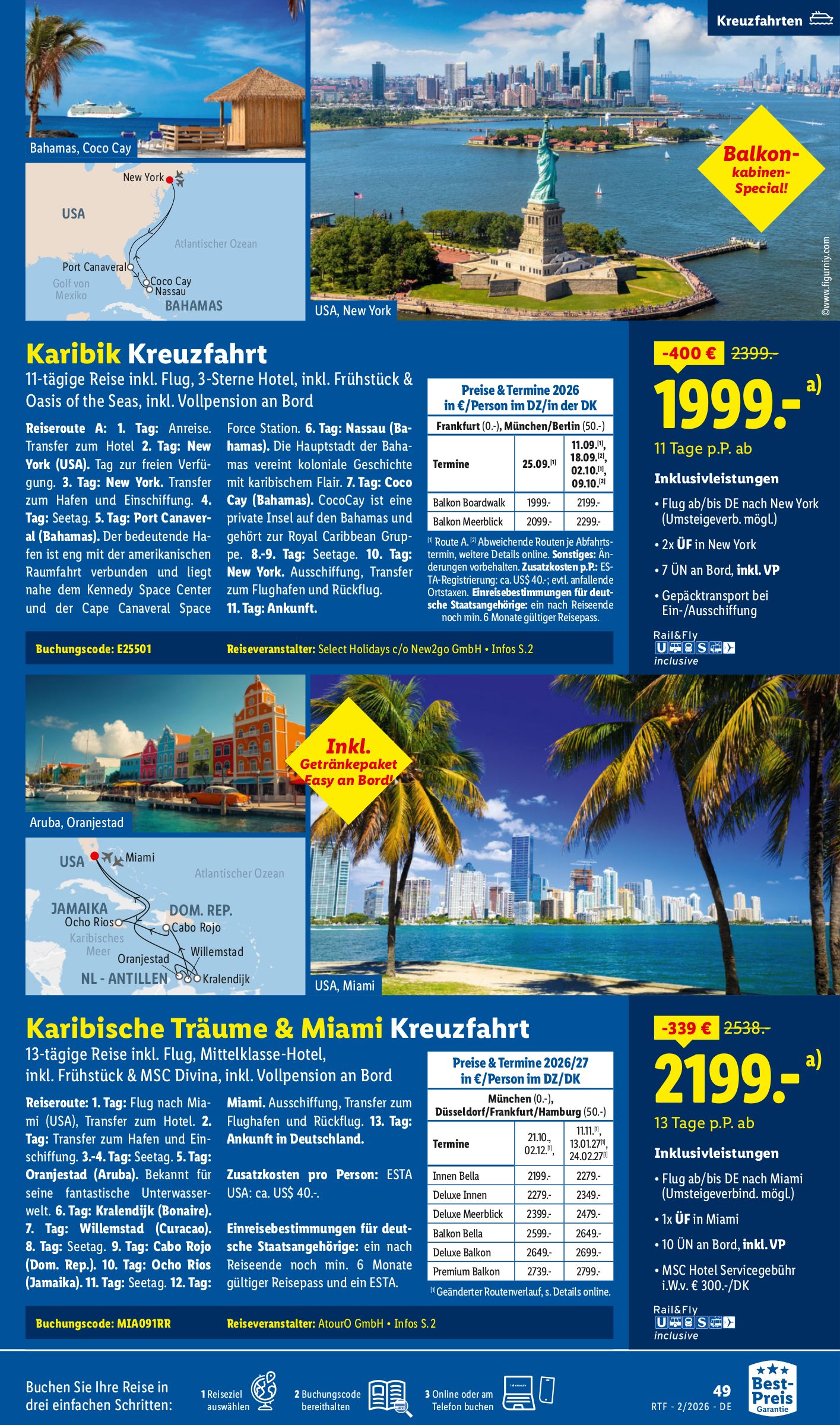 lidl - Lidl - Reisen-Prospekt gültig vom 14.02.2026 bis 15.03.2026 - page: 49