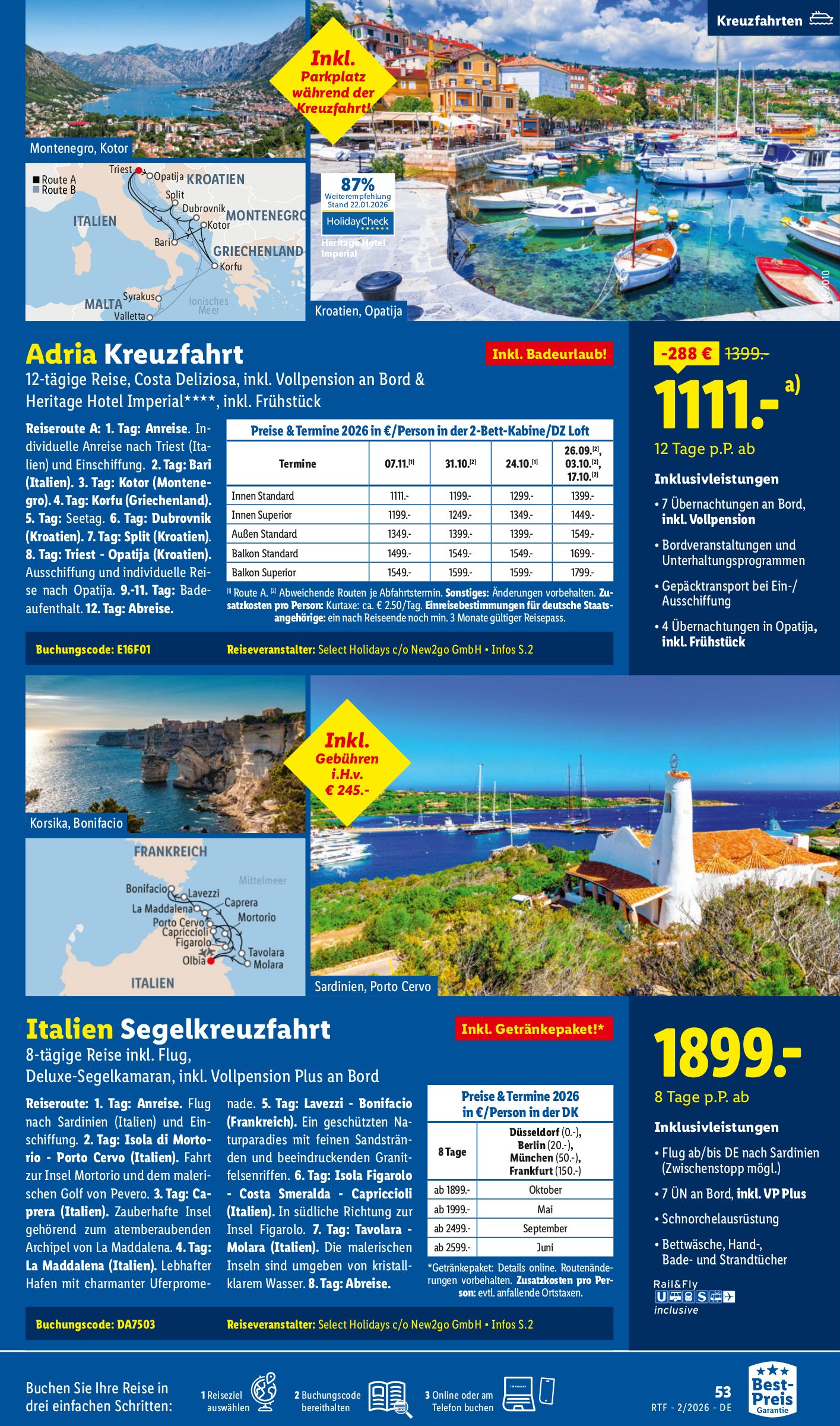 lidl - Lidl - Reisen-Prospekt gültig vom 14.02.2026 bis 15.03.2026 - page: 53