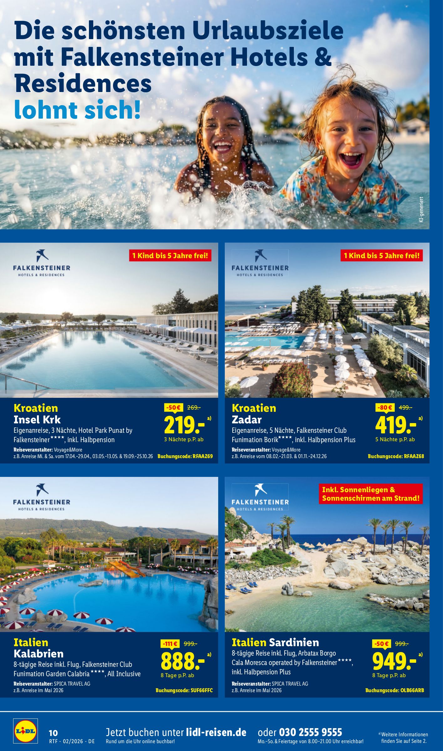 lidl - Lidl - Reisen-Prospekt gültig vom 14.02.2026 bis 15.03.2026 - page: 10