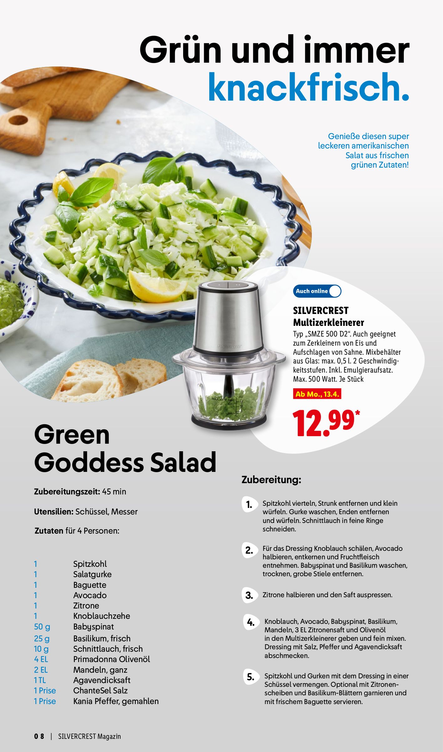 lidl - Lidl - Silvercrestmagazin-Prospekt gültig vom 30.03.2026 bis 09.05.2026 - page: 8