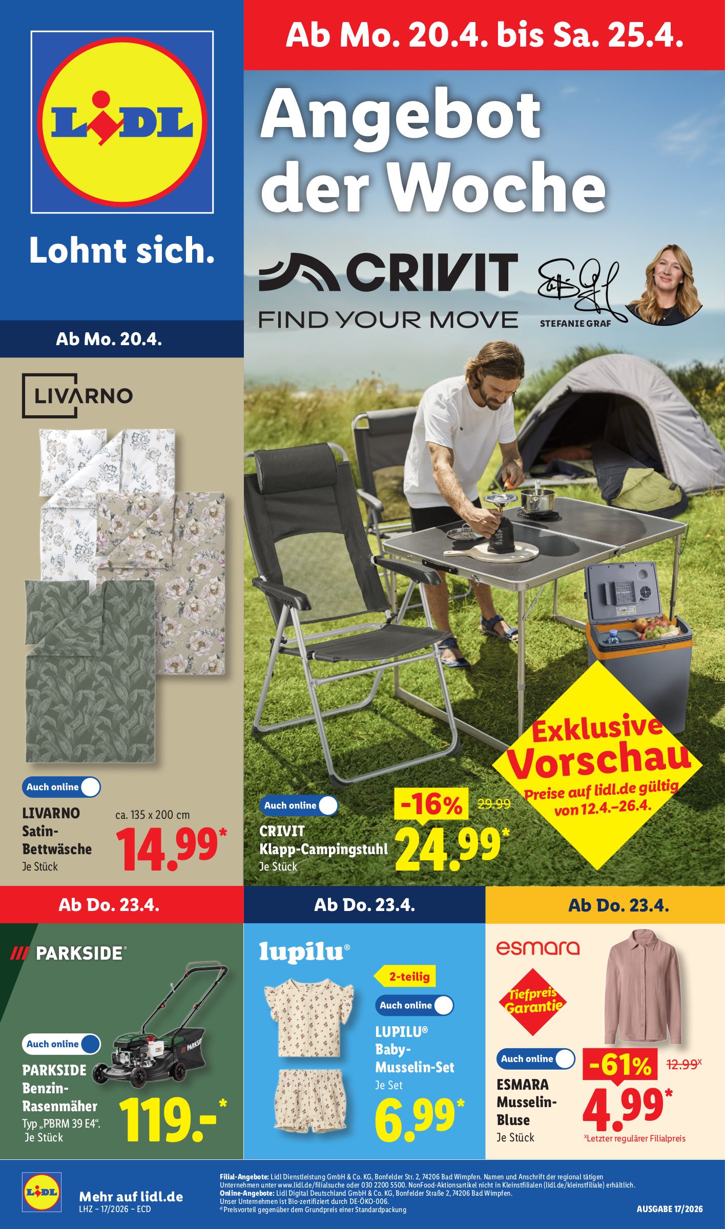 lidl - Lidl - Nonfood-Prospekt gültig vom 20.04.2026 bis 25.04.2026