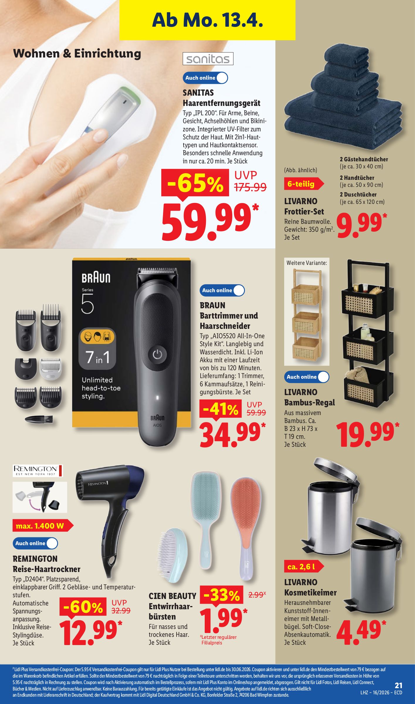 lidl - Lidl-Prospekt gültig vom 13.04.2026 bis 18.04.2026 - page: 39