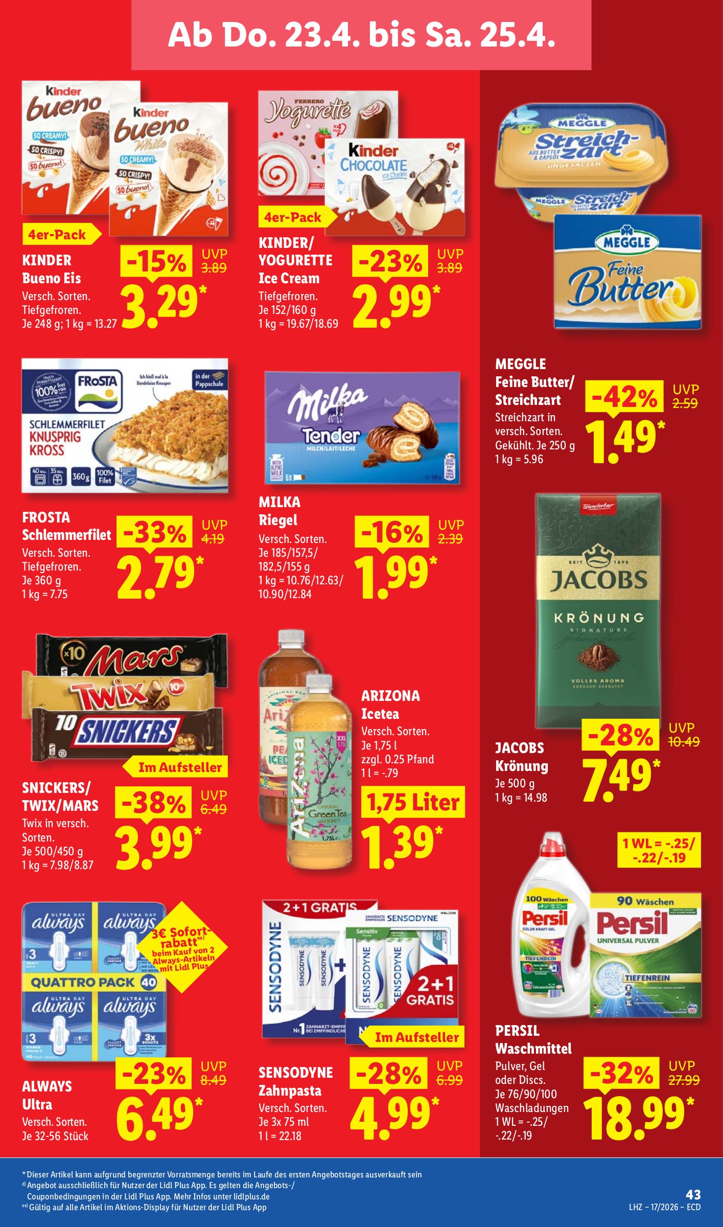 lidl - Lidl Prospekt nächste Woche – von Montag 20.04.2026 bis Samstag 25.04.2026 - page: 63