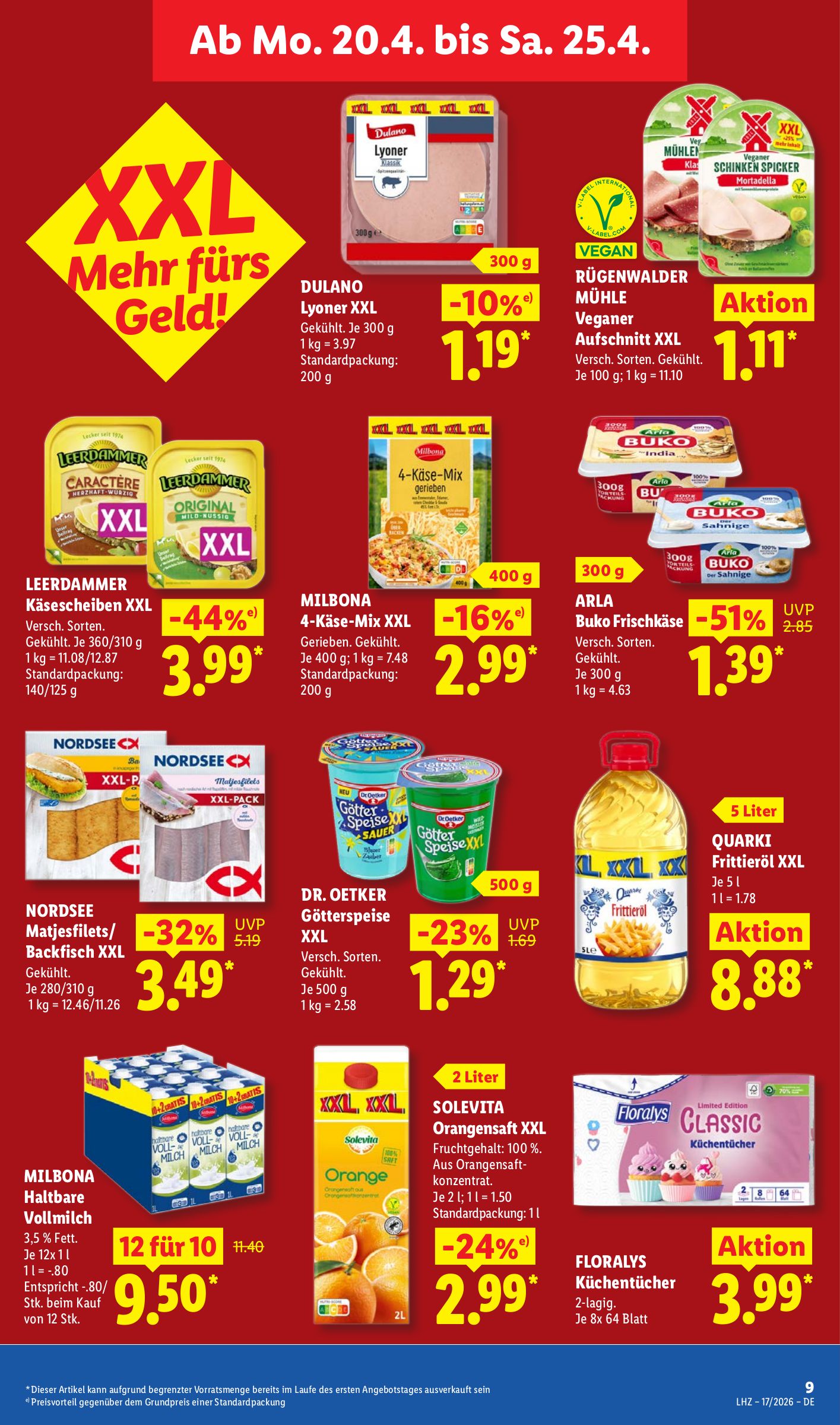 lidl - Lidl Prospekt nächste Woche – von Montag 20.04.2026 bis Samstag 25.04.2026 - page: 17
