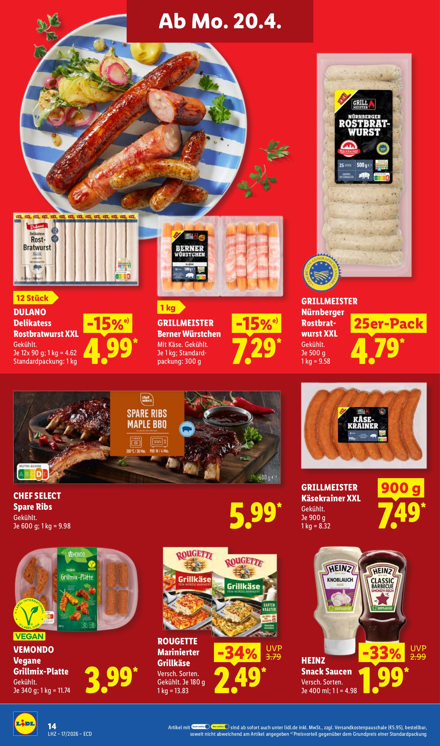 lidl - Lidl Prospekt nächste Woche – von Montag 20.04.2026 bis Samstag 25.04.2026 - page: 26