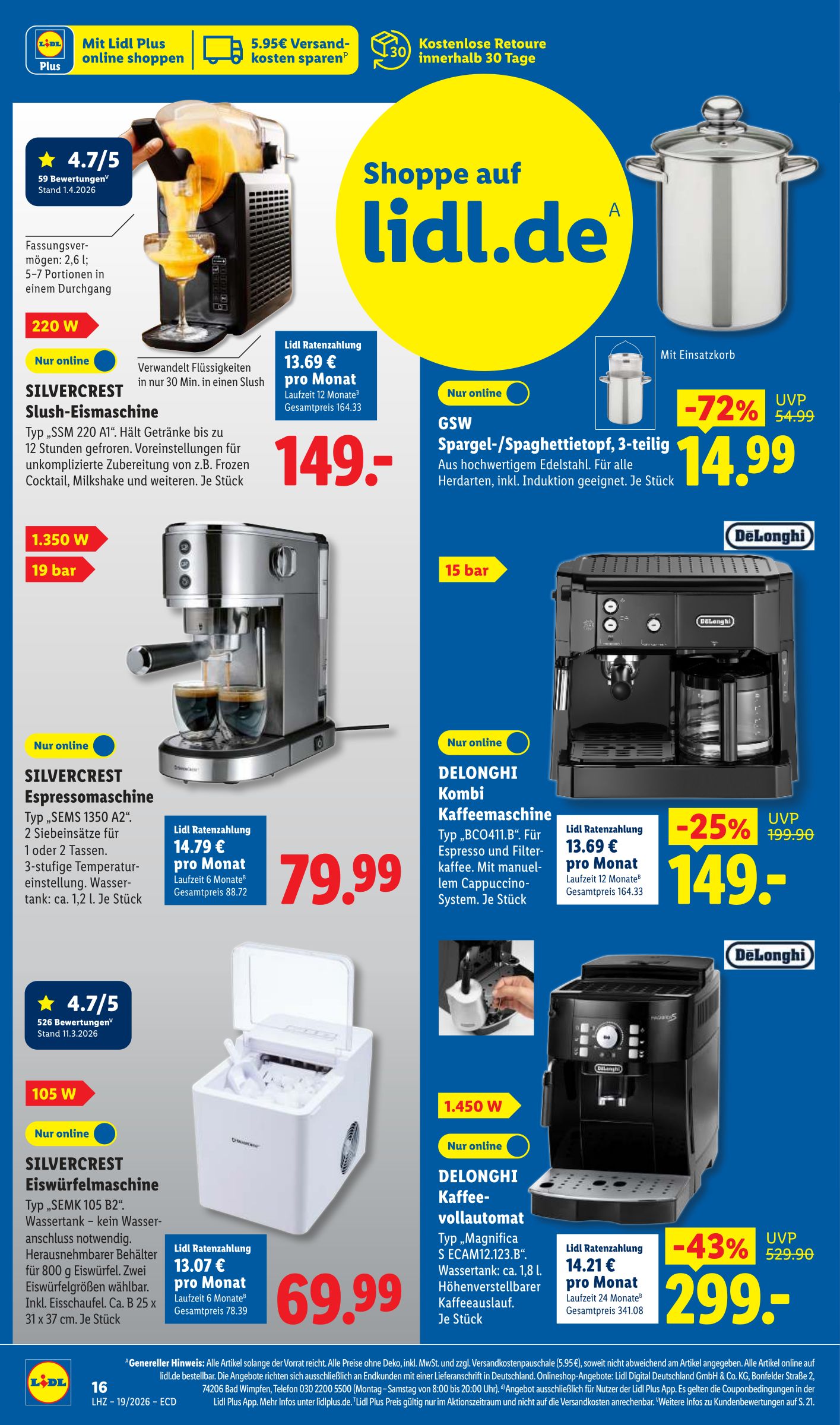 lidl - Lidl - Angebot der Woche Prospekt nächste Woche – von Montag 04.05.2026 bis Samstag 09.05.2026 - page: 30