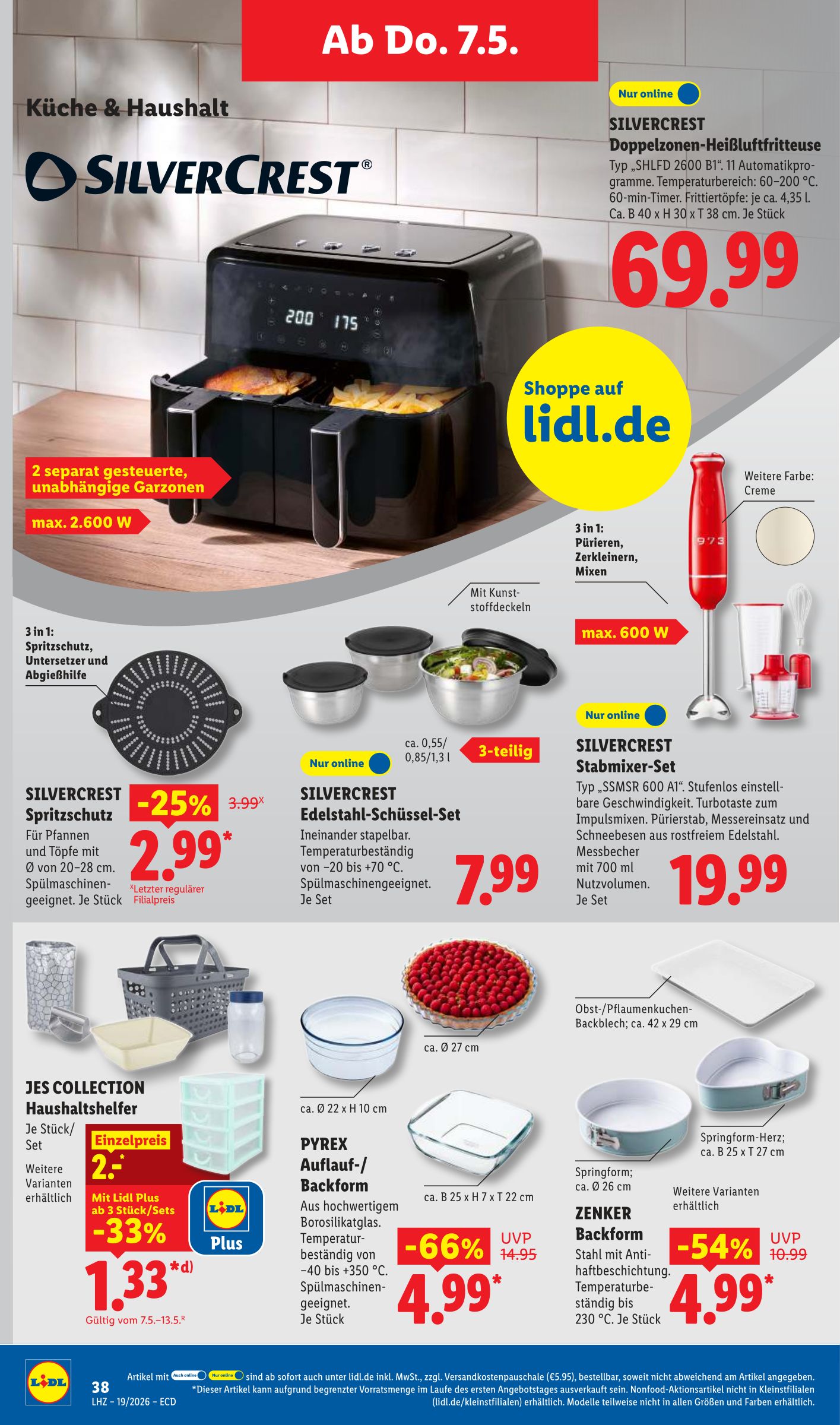 lidl - Lidl - Angebot der Woche Prospekt nächste Woche – von Montag 04.05.2026 bis Samstag 09.05.2026 - page: 26