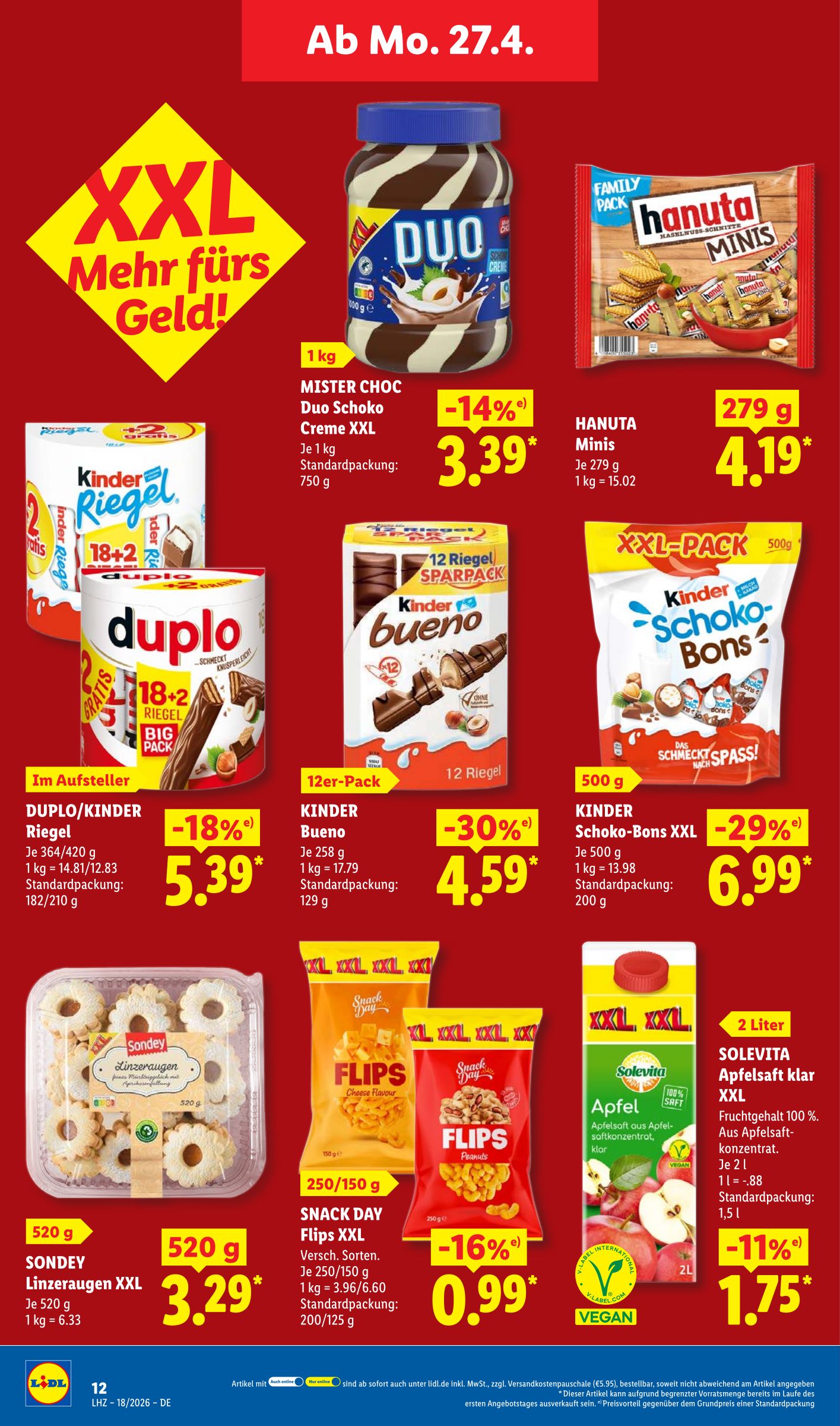 lidl - Lidl Prospekt nächste Woche – von Montag 27.04.2026 bis Samstag 02.05.2026 - page: 24