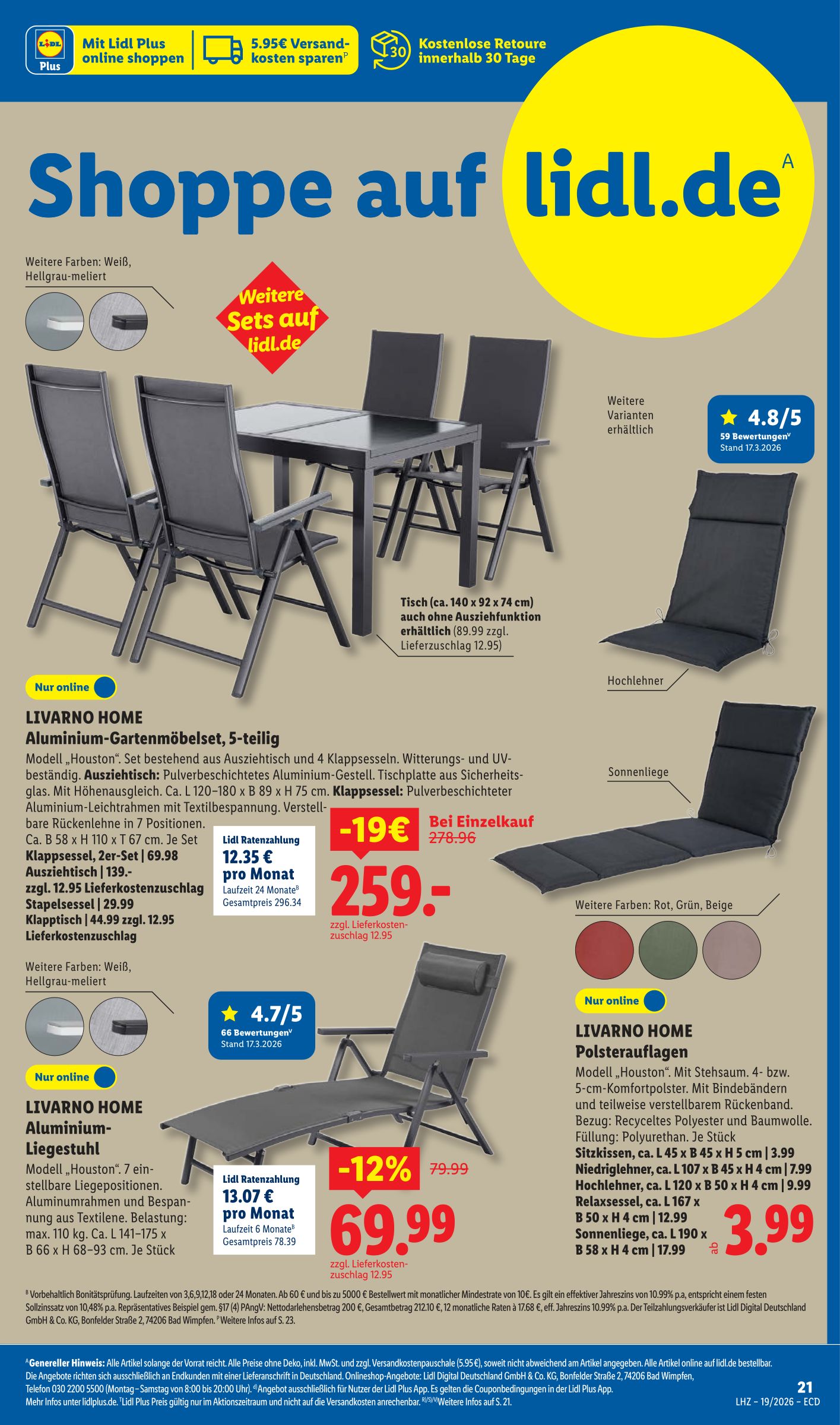 lidl - Lidl Prospekt nächste Woche – von Montag 04.05.2026 bis Samstag 09.05.2026 - page: 39