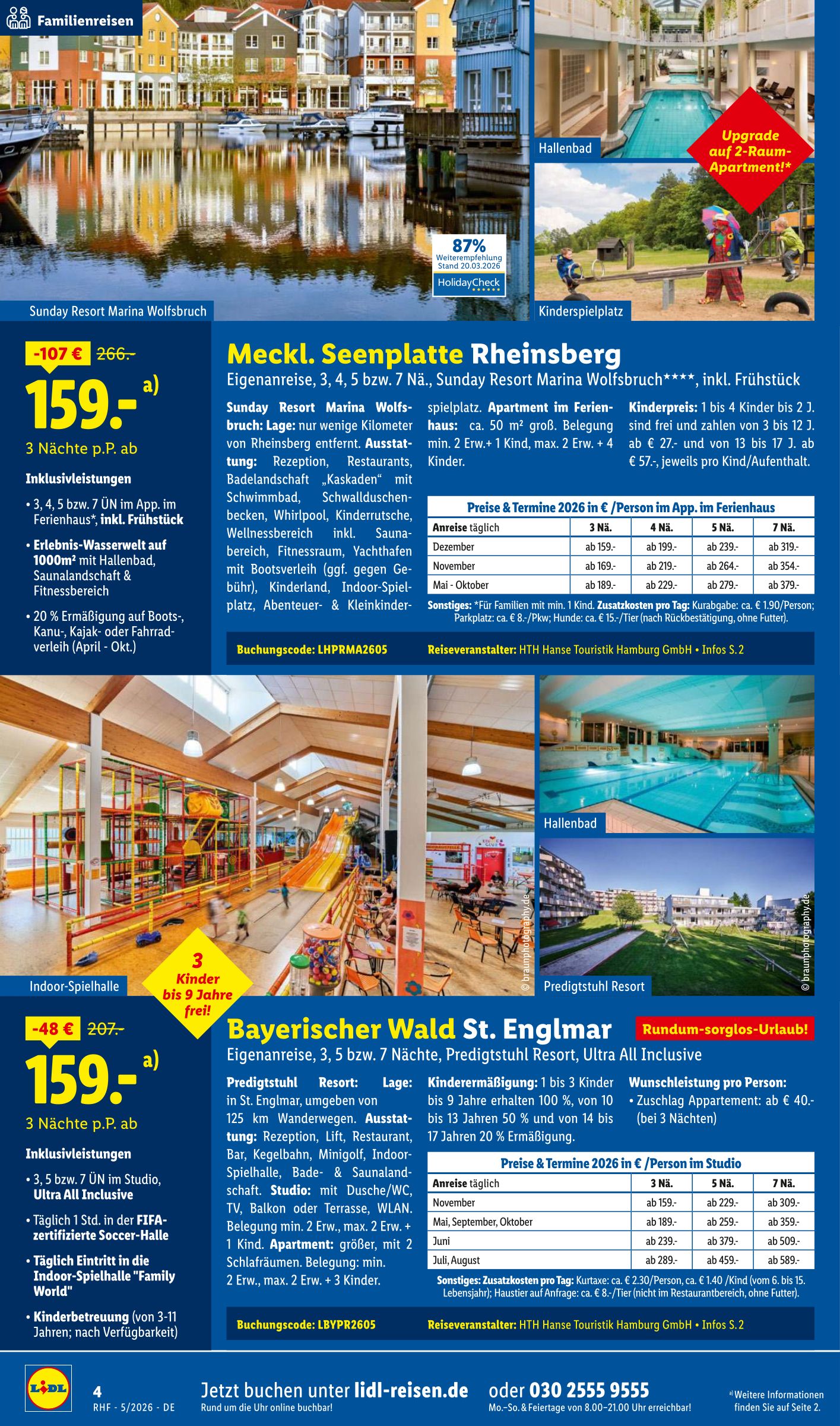 lidl - Lidl - Reisen Prospekt – von Mittwoch 29.04.2026 bis Sonntag 31.05.2026 - page: 4