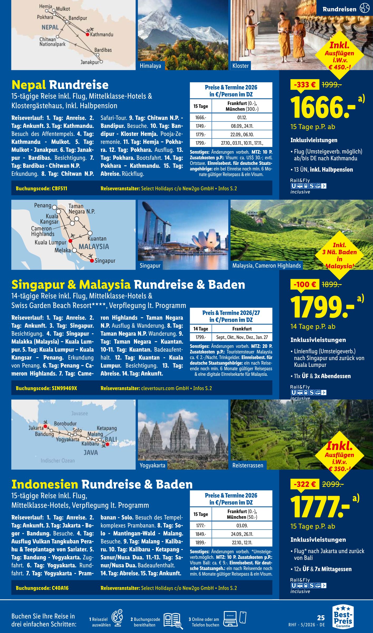 lidl - Lidl - Reisen Prospekt – von Mittwoch 29.04.2026 bis Sonntag 31.05.2026 - page: 25