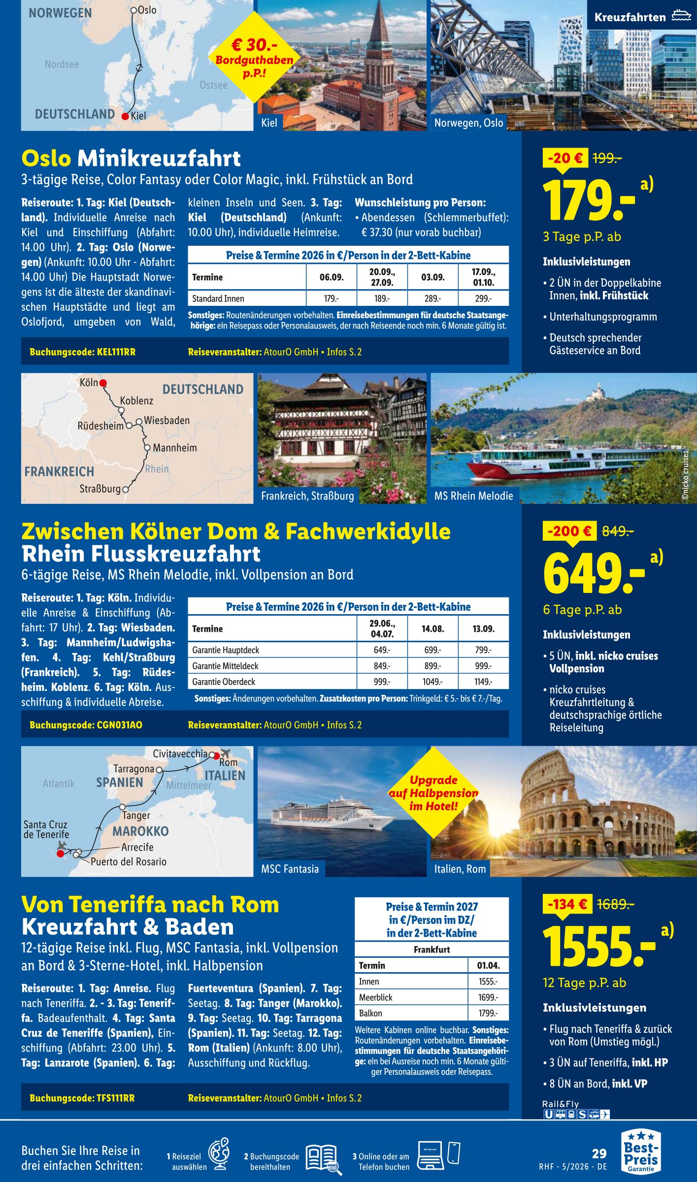 lidl - Lidl - Reisen Prospekt – von Mittwoch 29.04.2026 bis Sonntag 31.05.2026 - page: 29