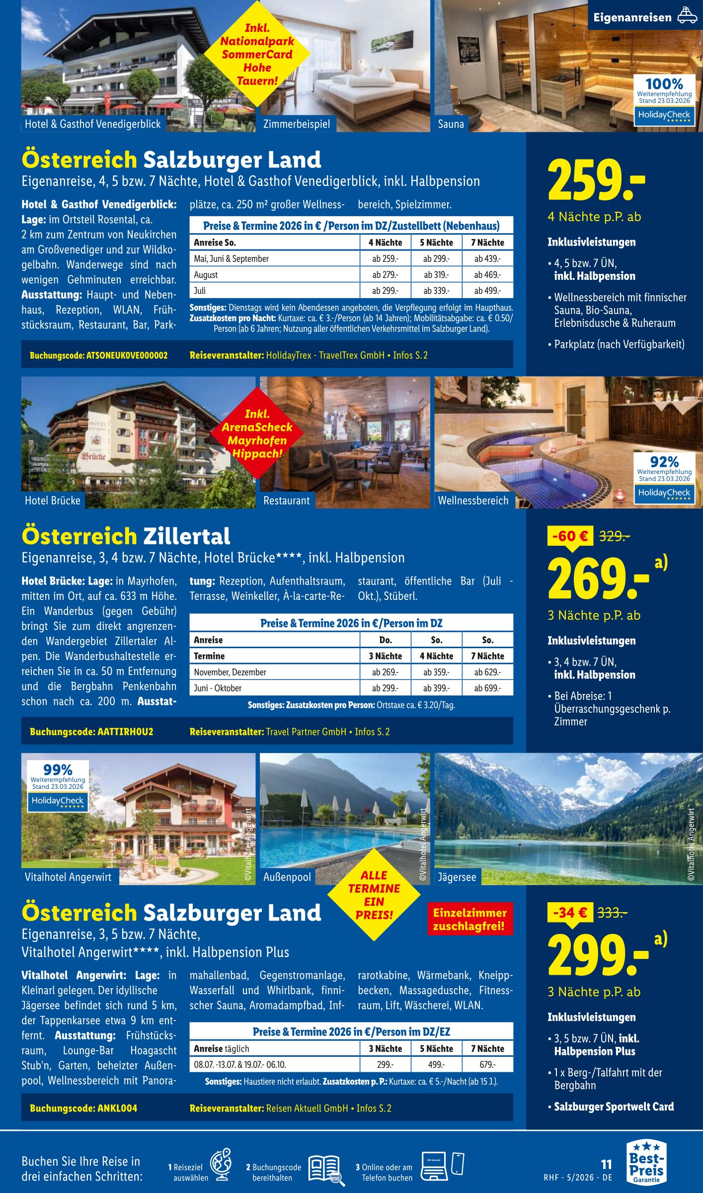 lidl - Lidl - Reisen Prospekt – von Mittwoch 29.04.2026 bis Sonntag 31.05.2026 - page: 11