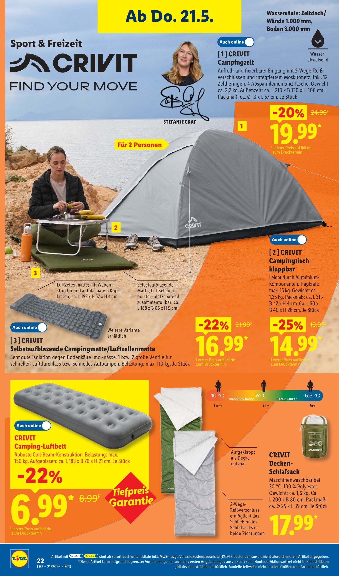 lidl - Lidl - Angebot der Woche Prospekt nächste Woche – von Montag 18.05.2026 bis Samstag 23.05.2026 - page: 22