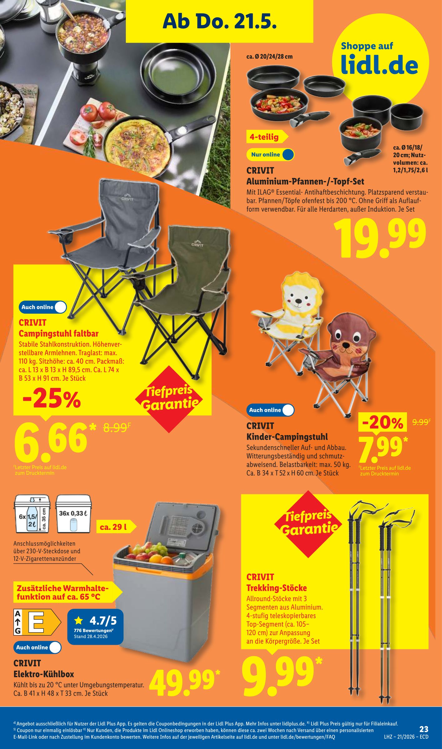 lidl - Lidl - Angebot der Woche Prospekt nächste Woche – von Montag 18.05.2026 bis Samstag 23.05.2026 - page: 23