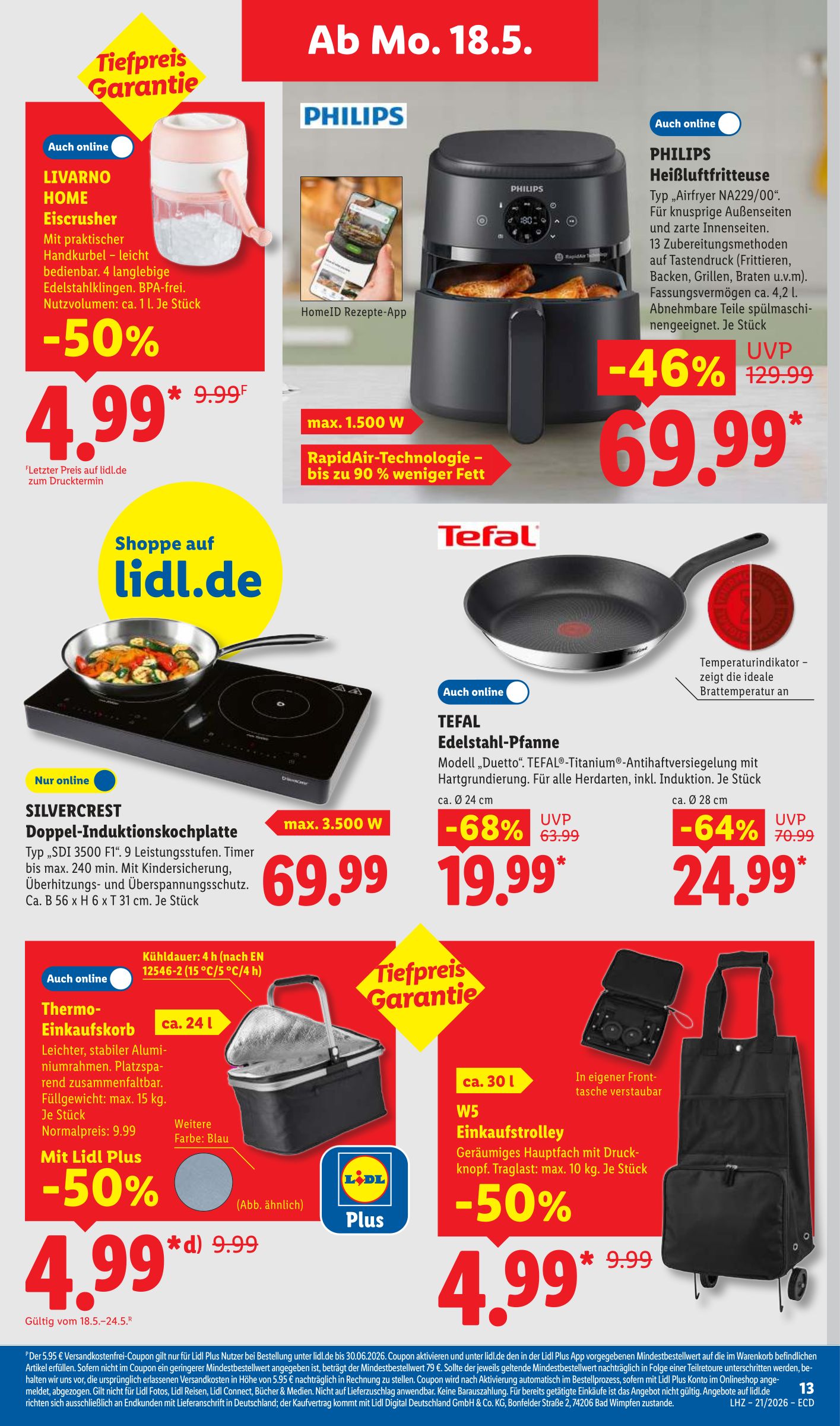 lidl - Lidl - Angebot der Woche Prospekt nächste Woche – von Montag 18.05.2026 bis Samstag 23.05.2026 - page: 9