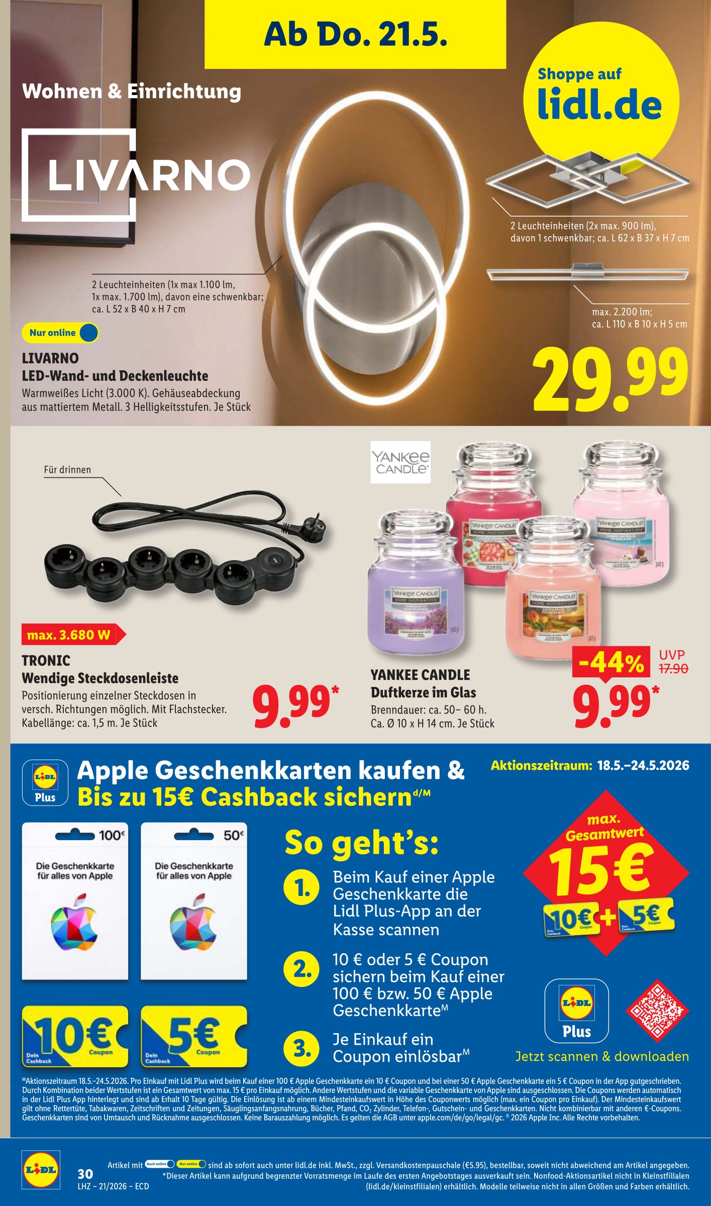lidl - Lidl - Angebot der Woche Prospekt nächste Woche – von Montag 18.05.2026 bis Samstag 23.05.2026 - page: 32