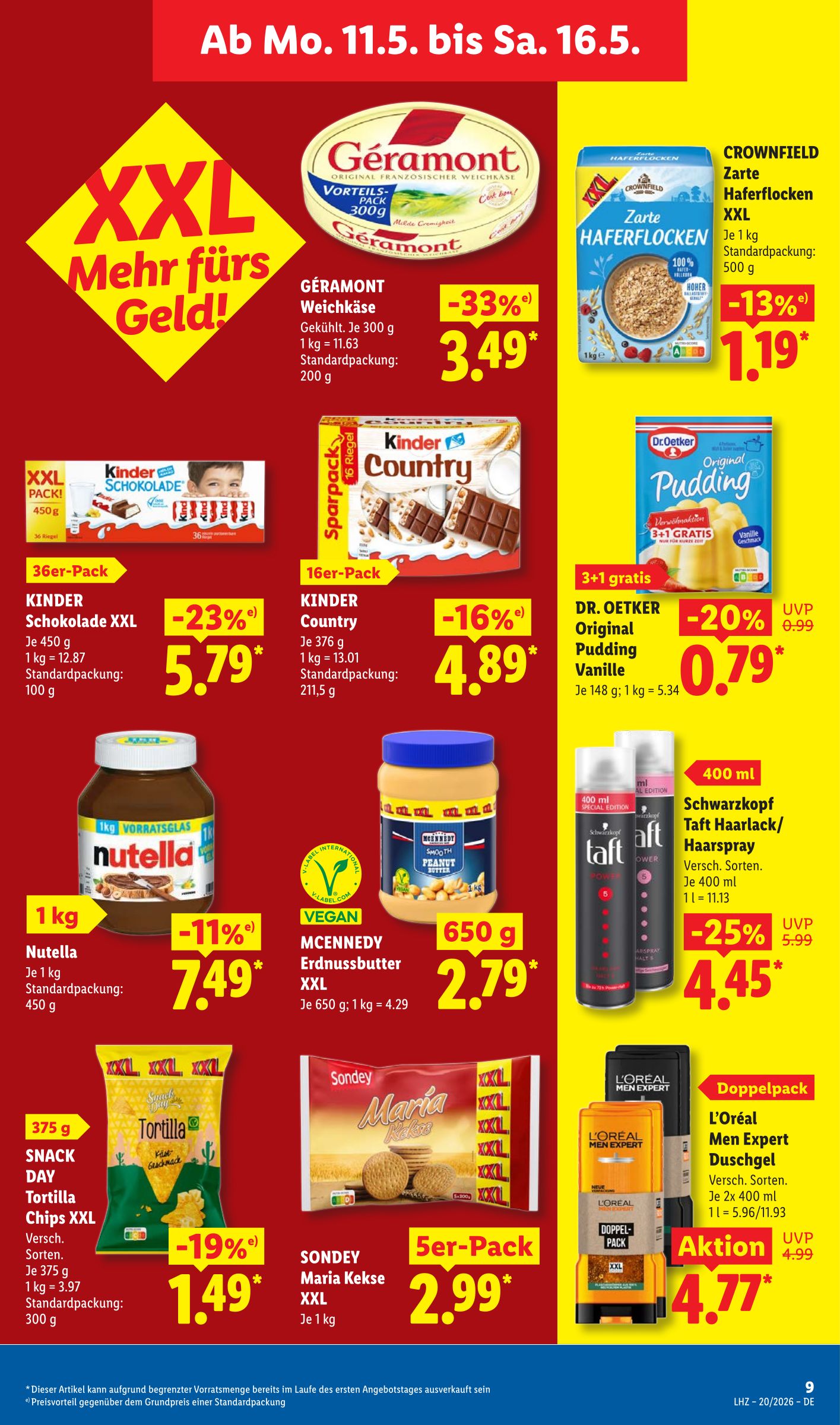 lidl - Lidl Prospekt nächste Woche – von Montag 11.05.2026 bis Samstag 16.05.2026 - page: 17