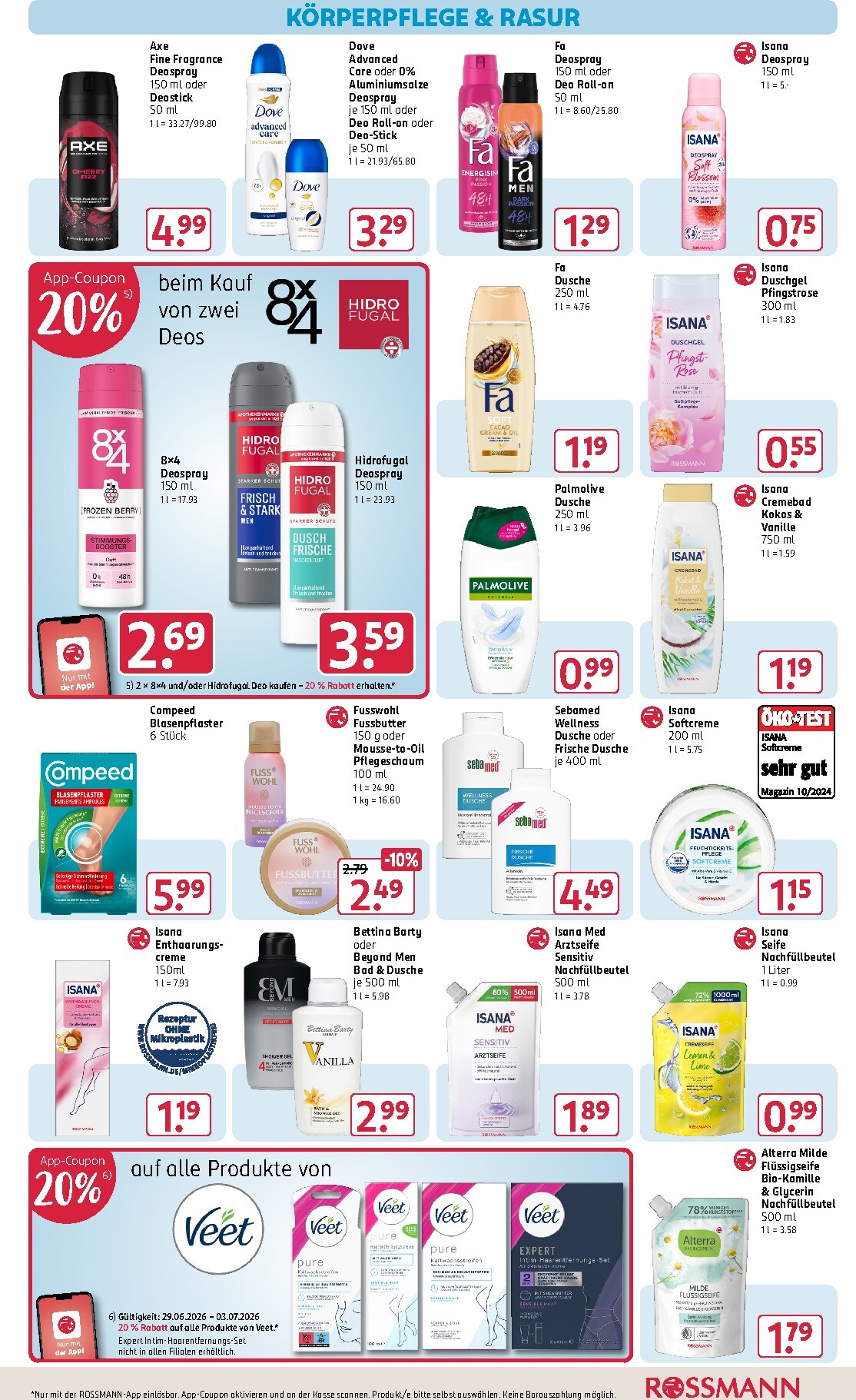 rossmann - ROSSMANN Prospekt nächste Woche – von Montag 29.06.2026 bis Freitag 03.07.2026 - page: 12