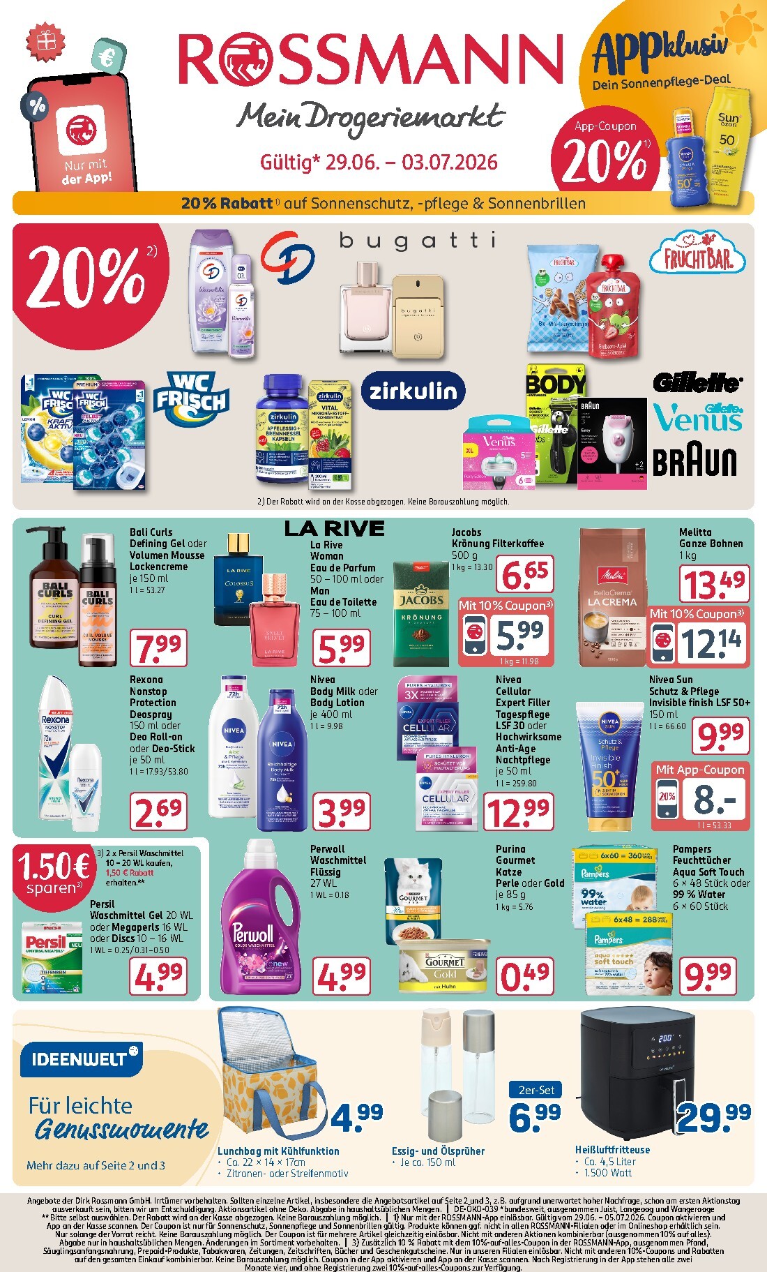 rossmann - ROSSMANN Prospekt nächste Woche – von Montag 29.06.2026 bis Freitag 03.07.2026
