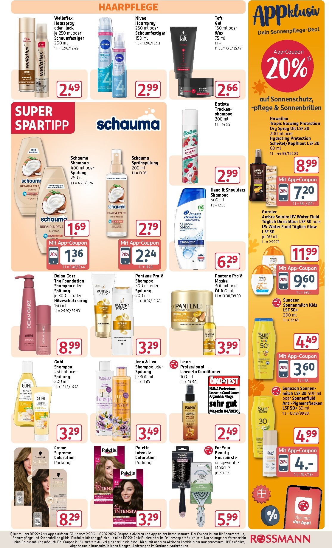 rossmann - ROSSMANN Prospekt nächste Woche – von Montag 29.06.2026 bis Freitag 03.07.2026 - page: 7