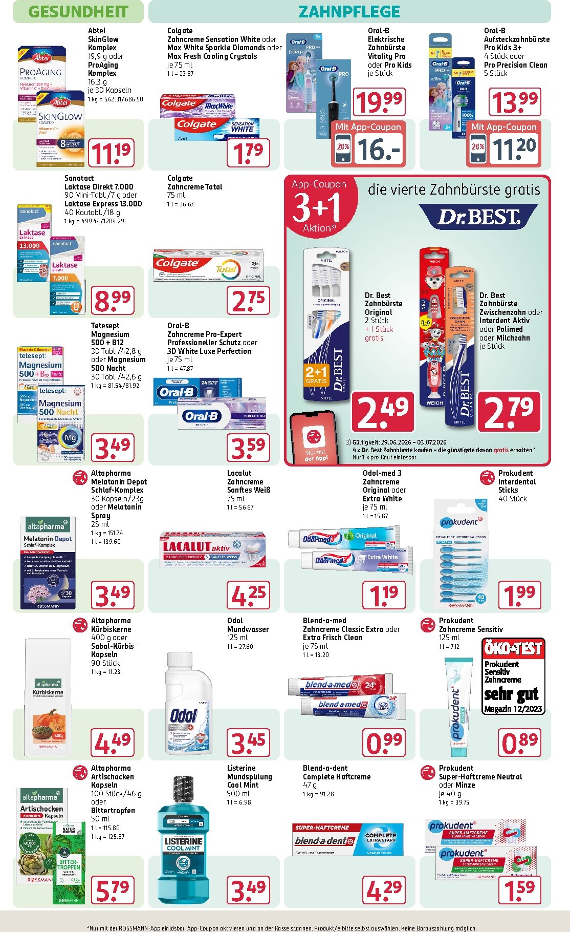 rossmann - ROSSMANN Prospekt nächste Woche – von Montag 29.06.2026 bis Freitag 03.07.2026 - page: 14