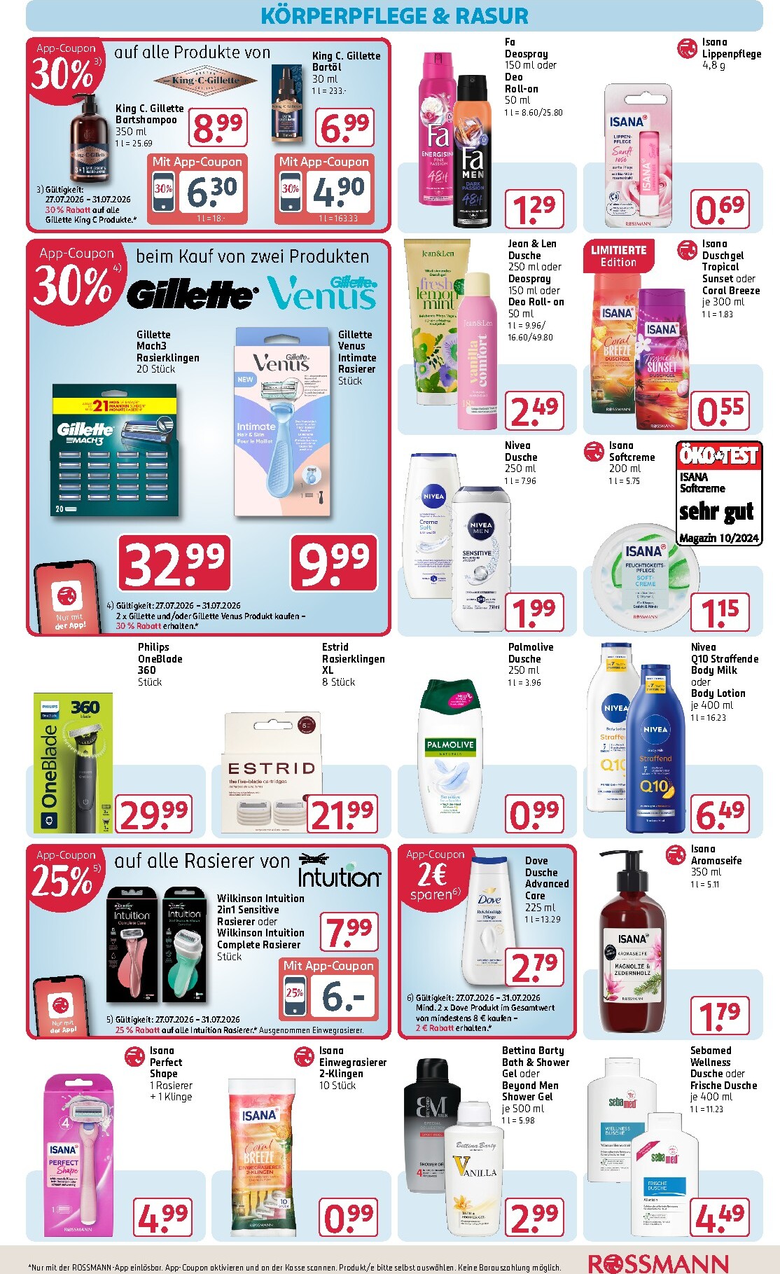 rossmann - ROSSMANN Prospekt nächste Woche – von Montag 27.07.2026 bis Freitag 31.07.2026 - page: 11