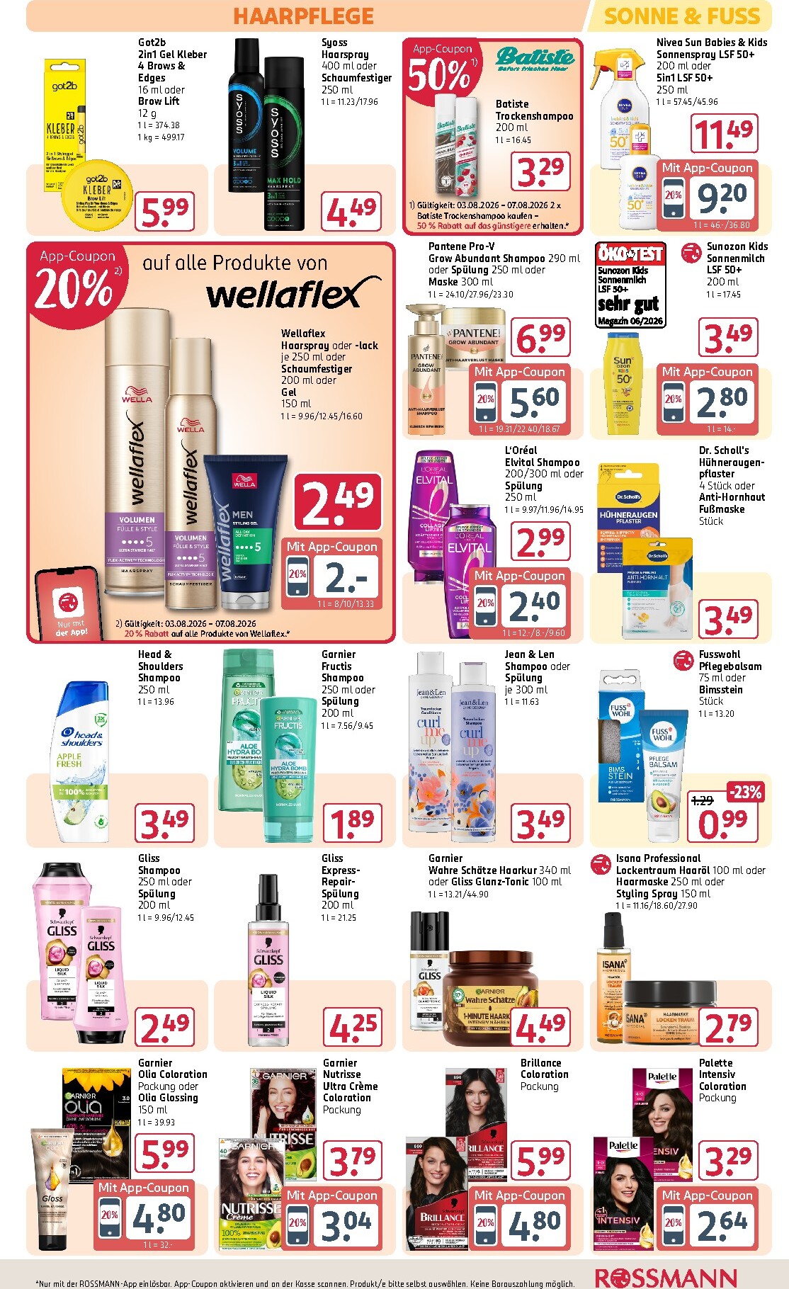 rossmann - ROSSMANN Prospekt nächste Woche – von Montag 03.08.2026 bis Freitag 07.08.2026 - page: 7