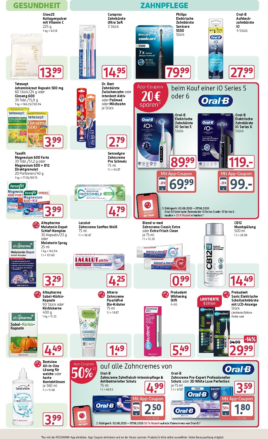 rossmann - ROSSMANN Prospekt nächste Woche – von Montag 03.08.2026 bis Freitag 07.08.2026 - page: 12