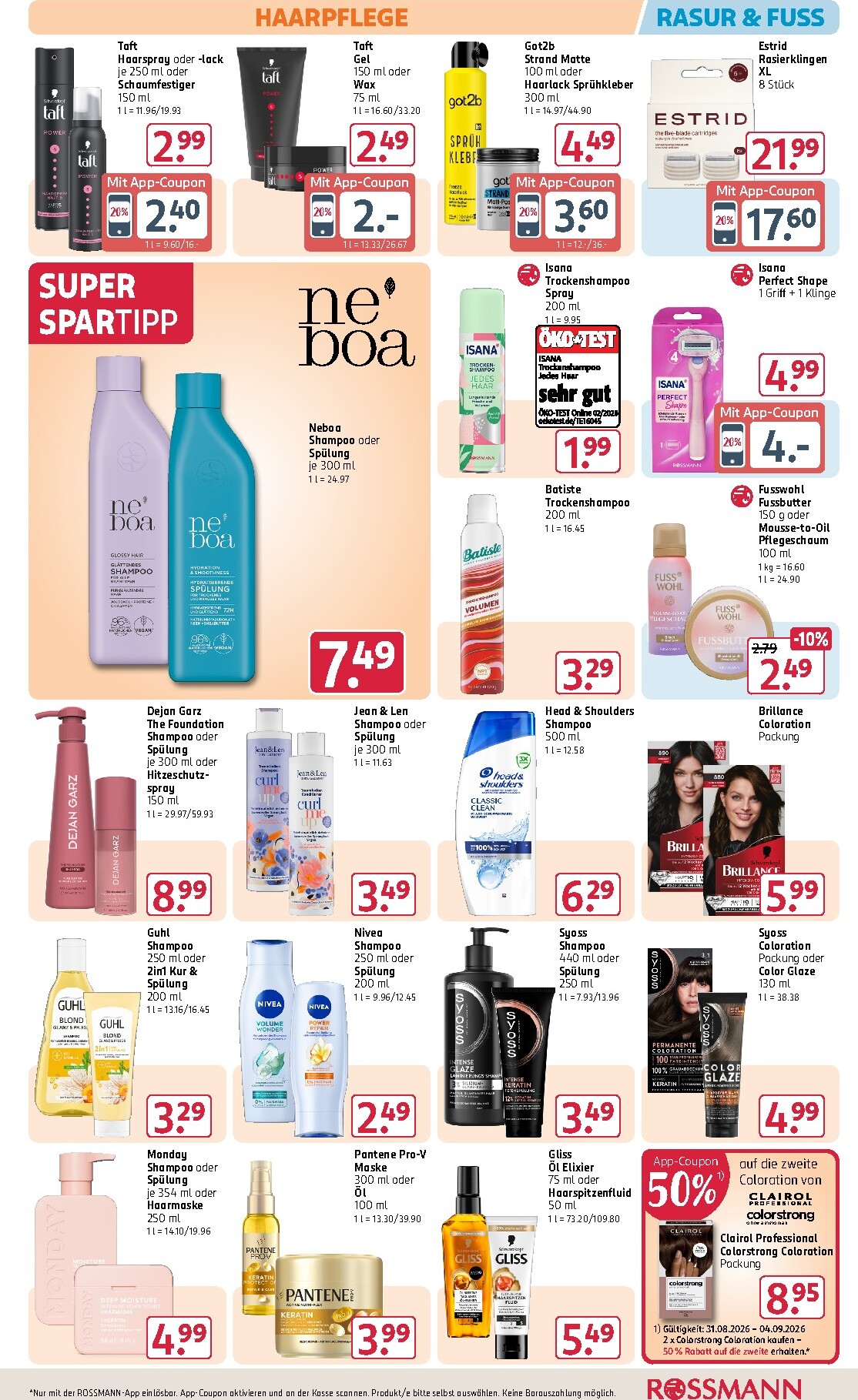 rossmann - ROSSMANN Prospekt nächste Woche – von Montag 31.08.2026 bis Freitag 04.09.2026 - page: 11