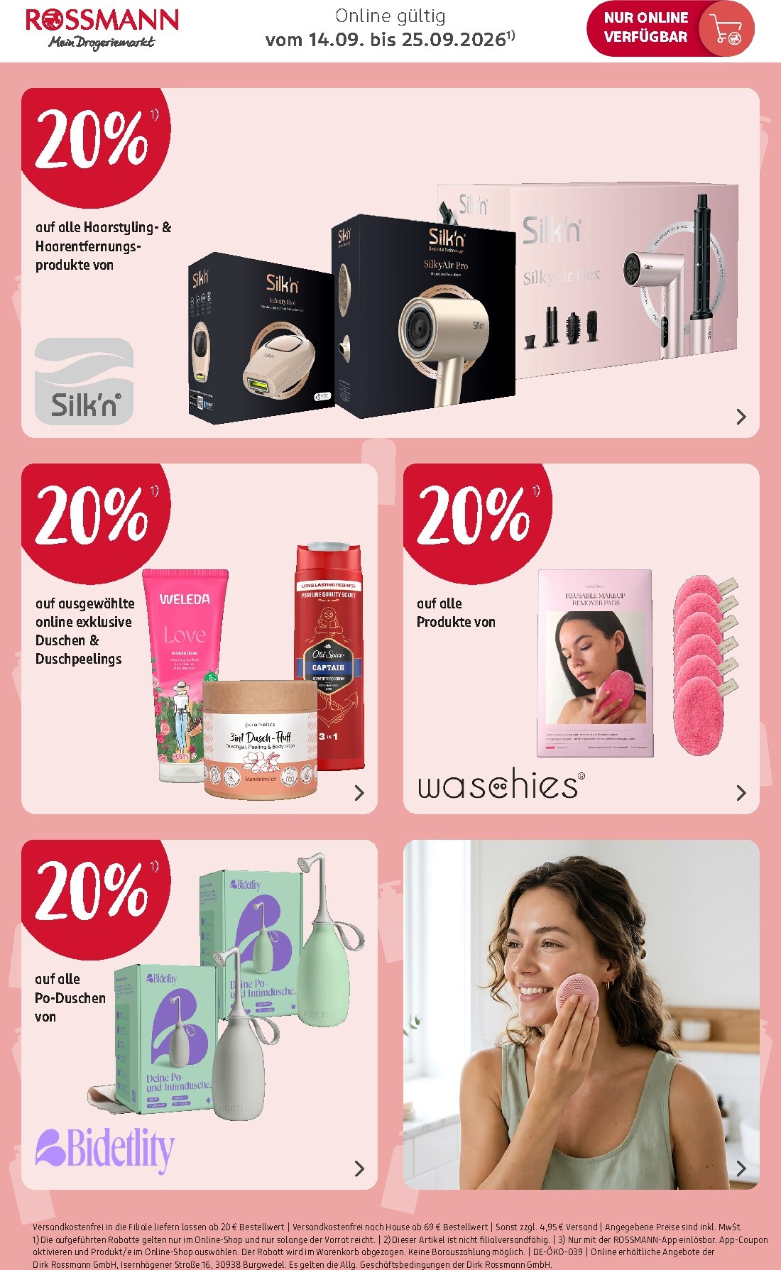rossmann - ROSSMANN - Online Angebote Prospekt – von Montag 14.09.2026 bis Freitag 25.09.2026 - page: 4