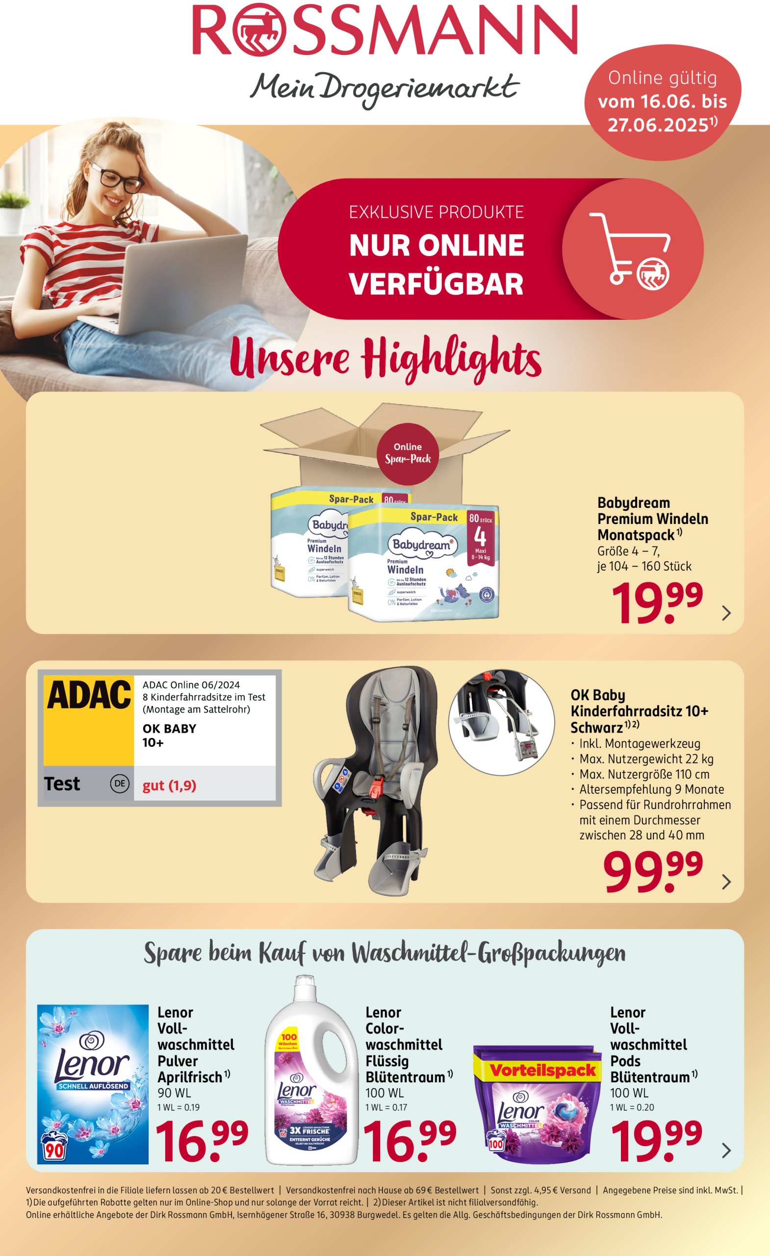 rossmann - ROSSMANN - Highlights-Prospekt gültig vom 16.06. bis 27.06.