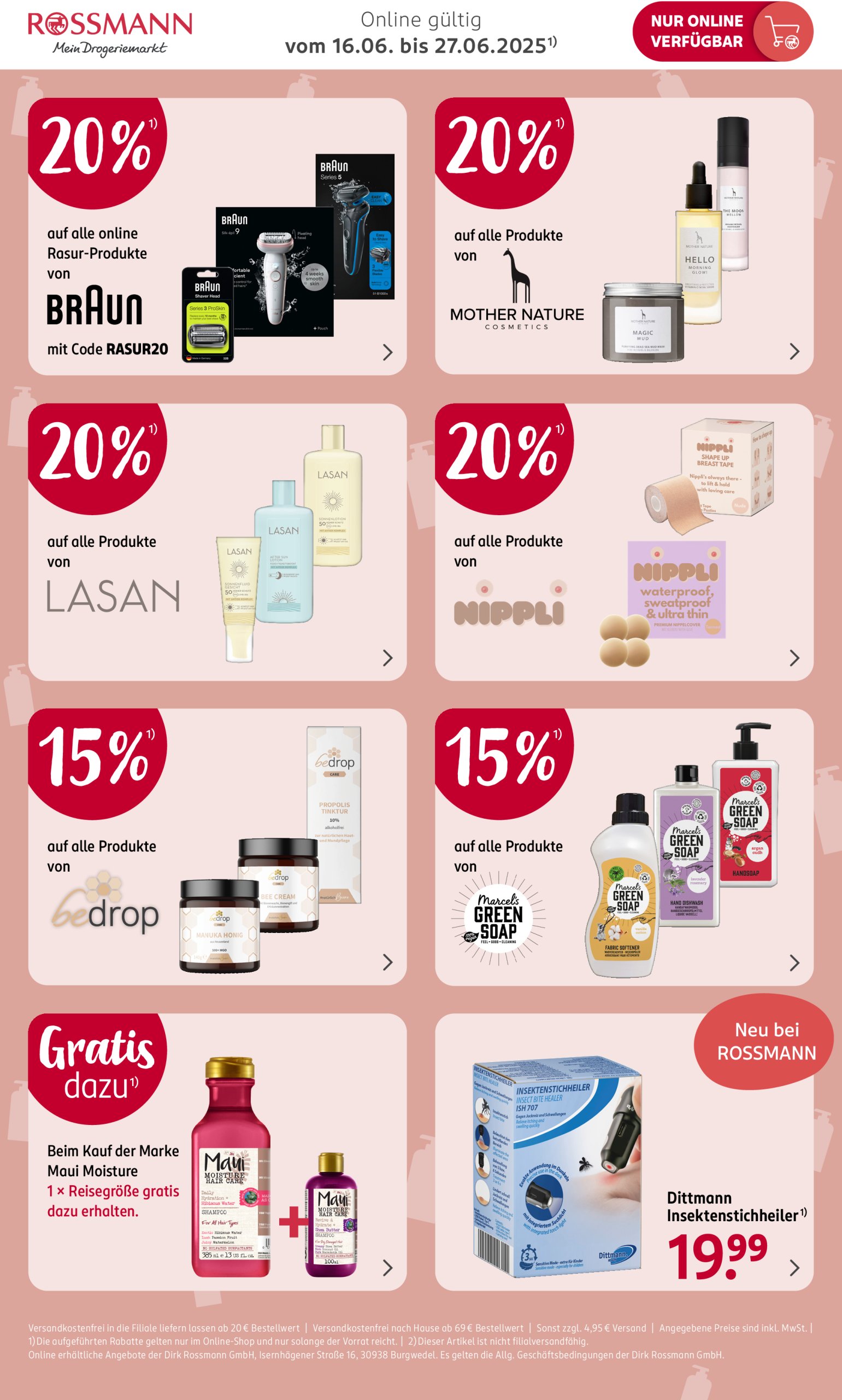 rossmann - ROSSMANN - Highlights-Prospekt gültig vom 16.06. bis 27.06. - page: 4