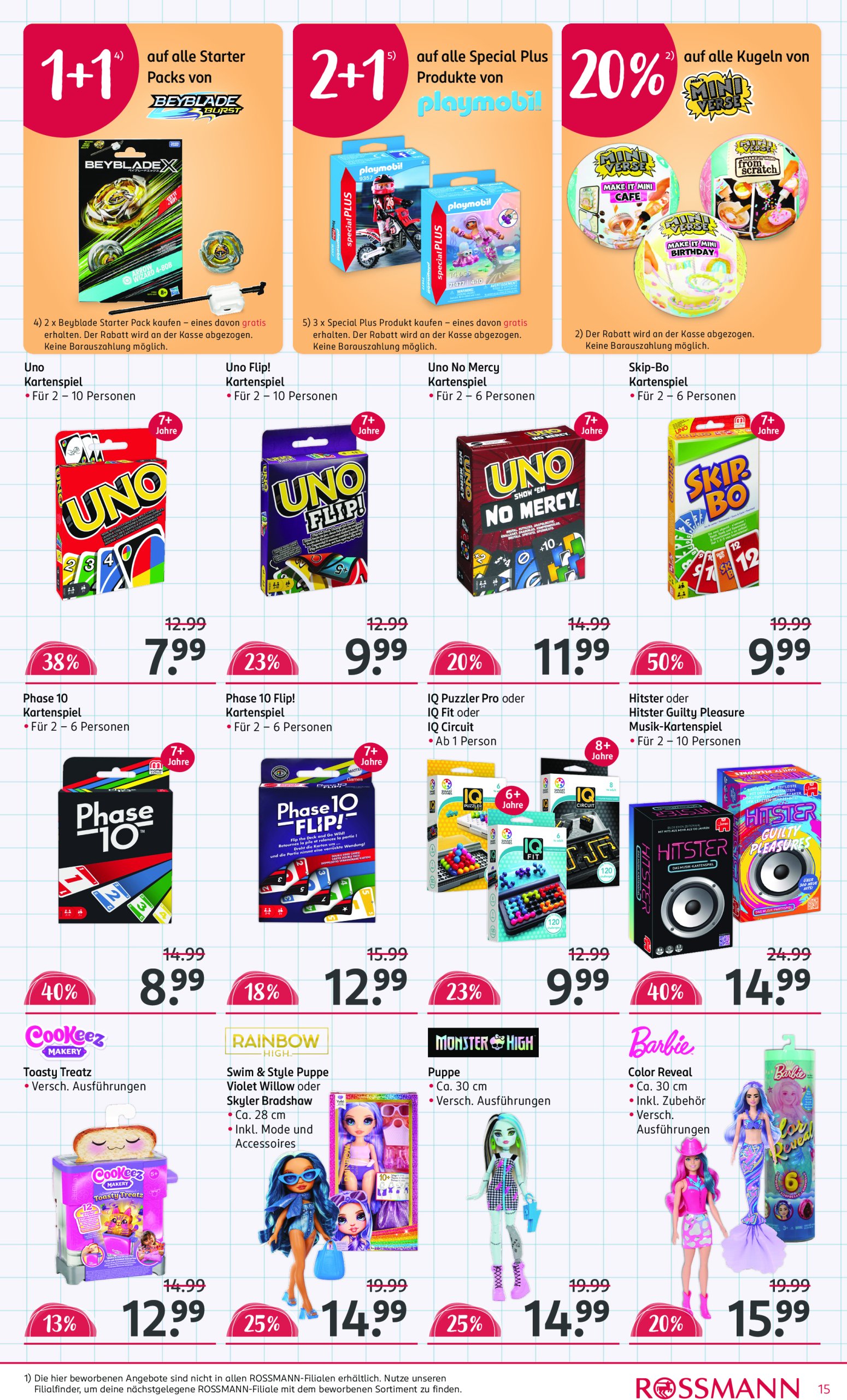 rossmann - ROSSMANN - Schulaktion-Prospekt gültig vom 30.06. bis 23.09. - page: 15