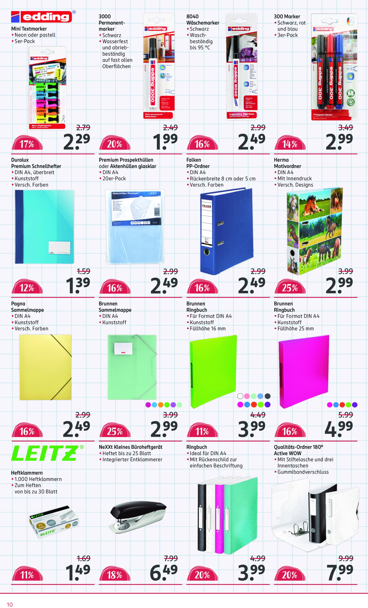 rossmann - ROSSMANN - Schulaktion-Prospekt gültig vom 30.06. bis 23.09. - page: 10