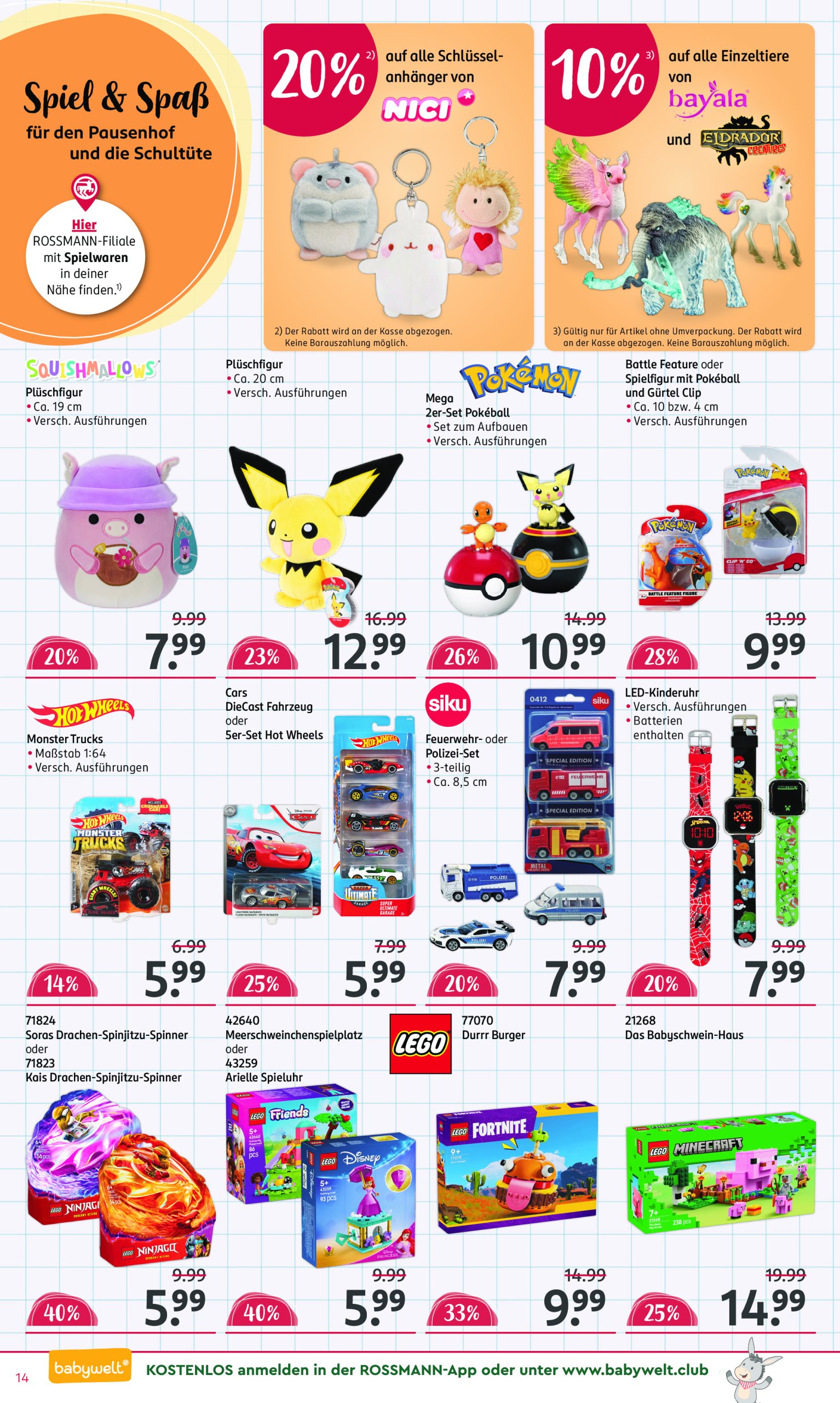 rossmann - ROSSMANN - Schulaktion-Prospekt gültig vom 30.06. bis 23.09. - page: 14
