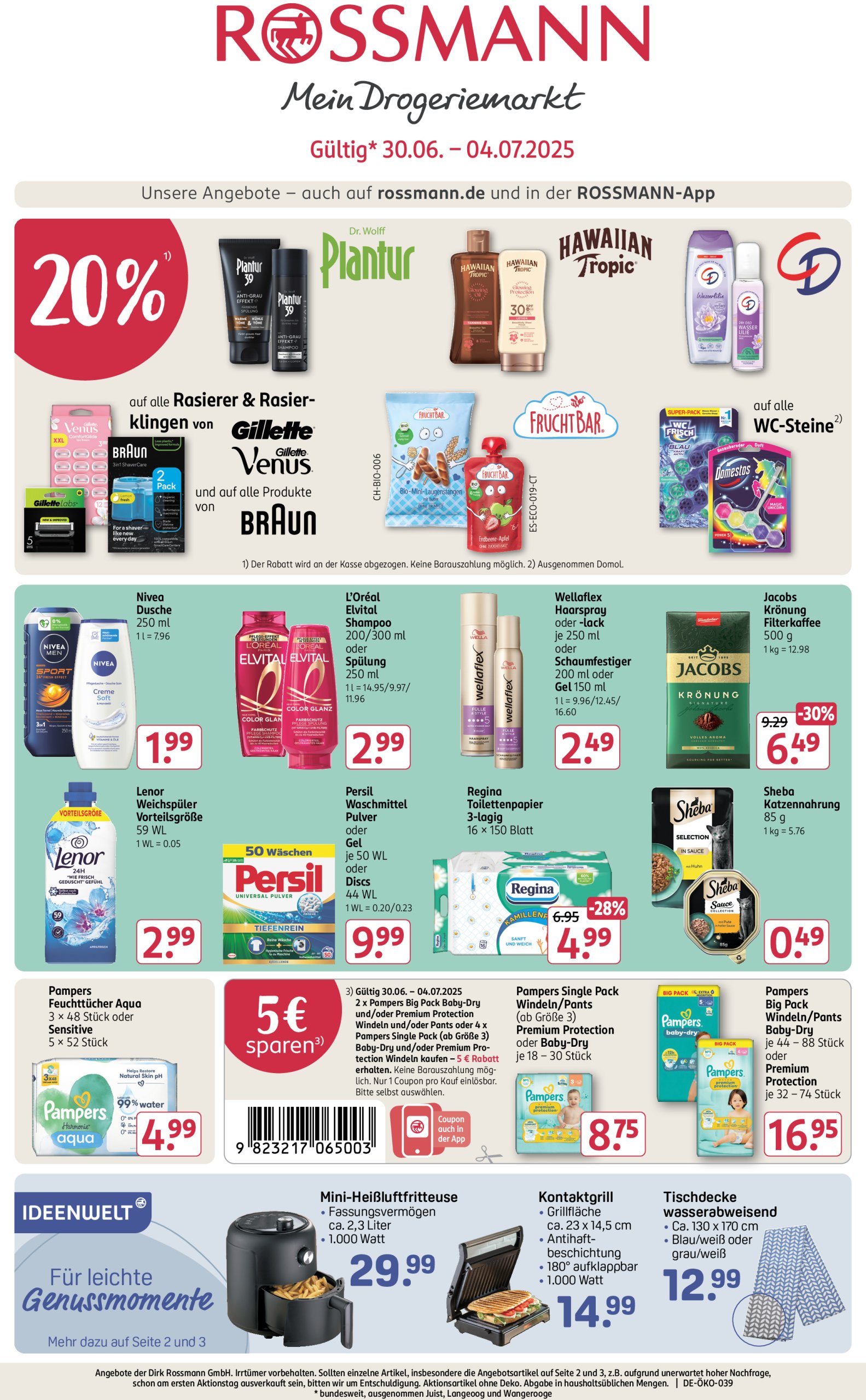 rossmann - ROSSMANN-Prospekt gültig vom 30.06. bis 04.07.