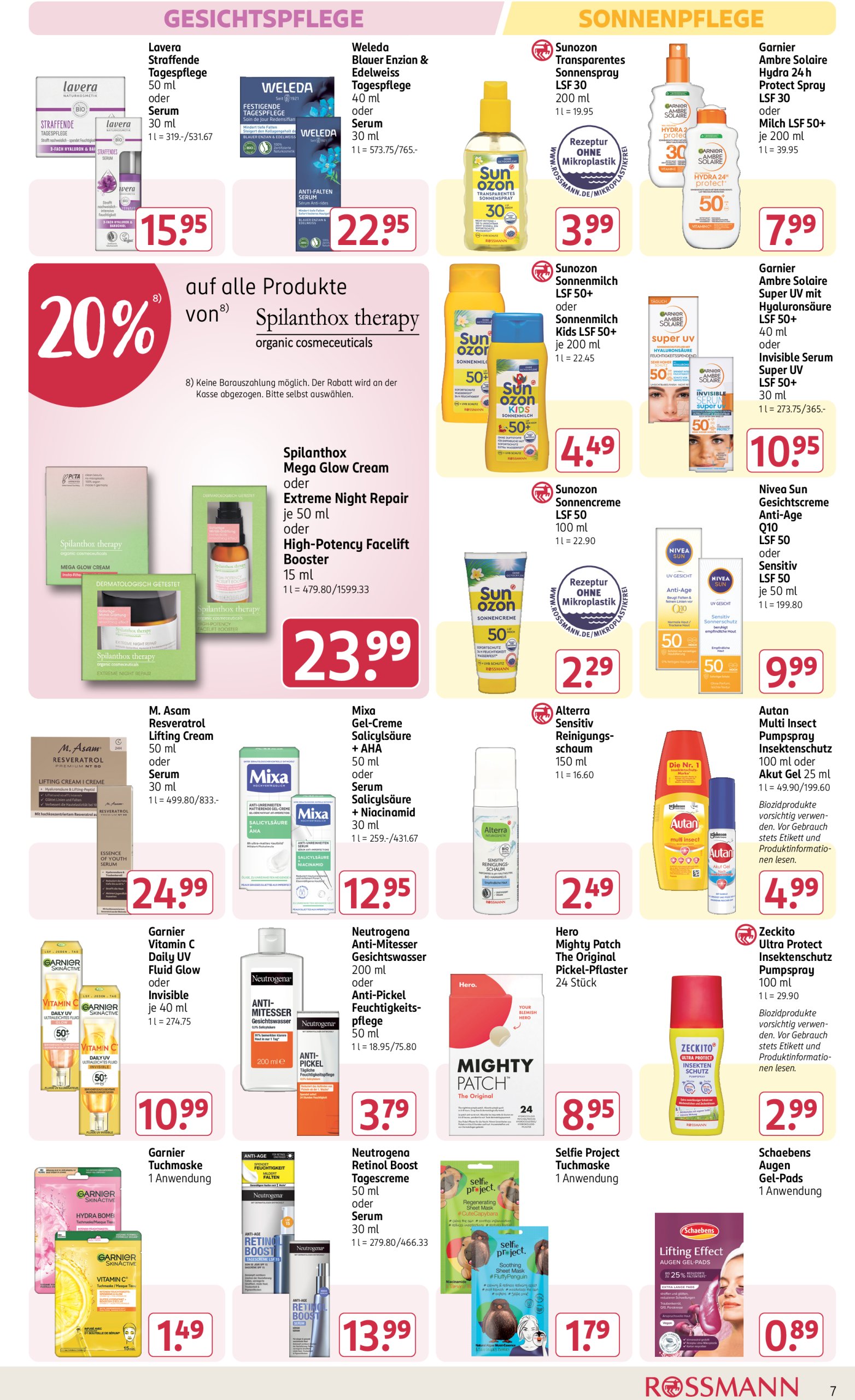 rossmann - ROSSMANN-Prospekt gültig vom 30.06. bis 04.07. - page: 7